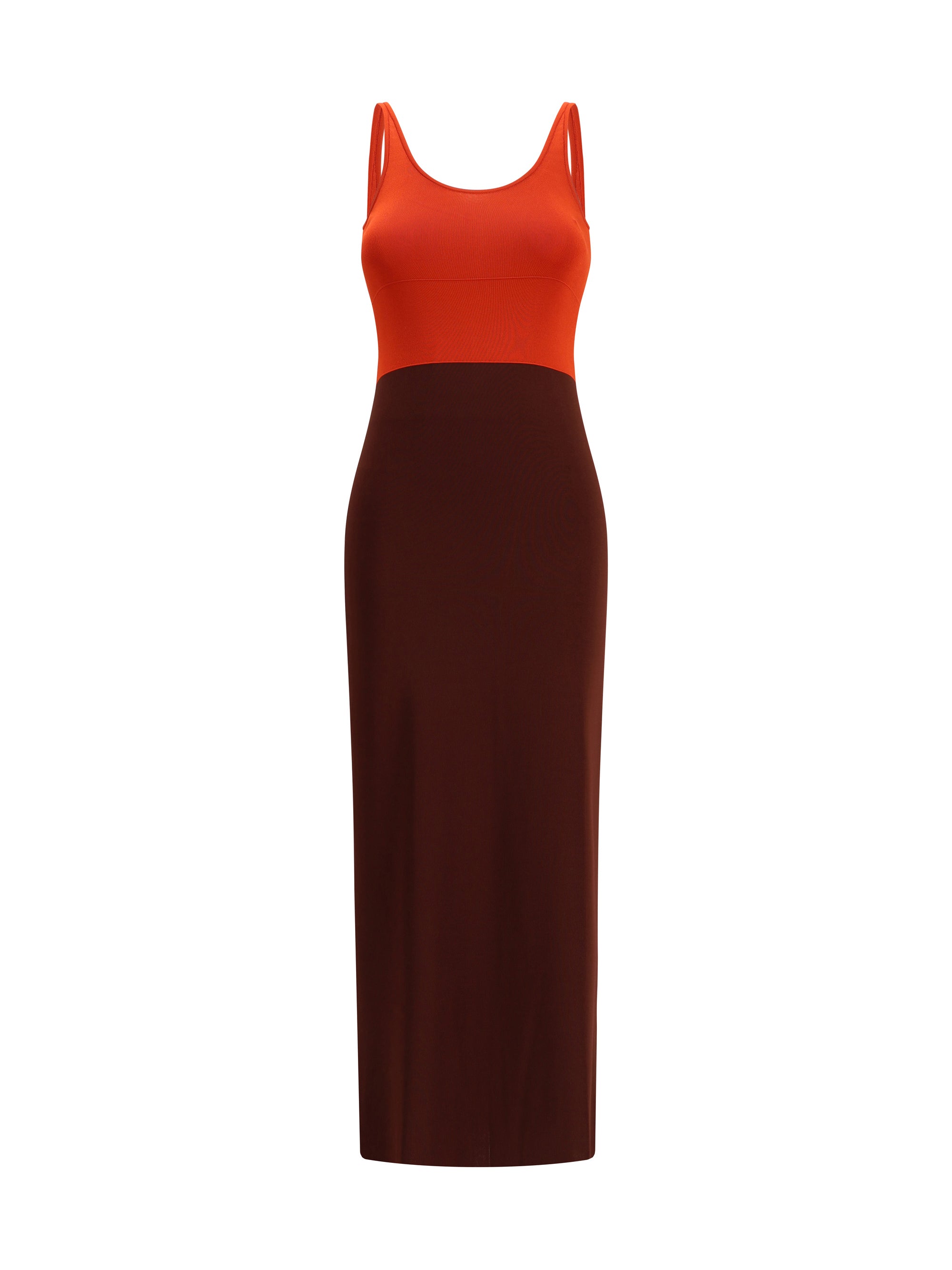 long knit dress