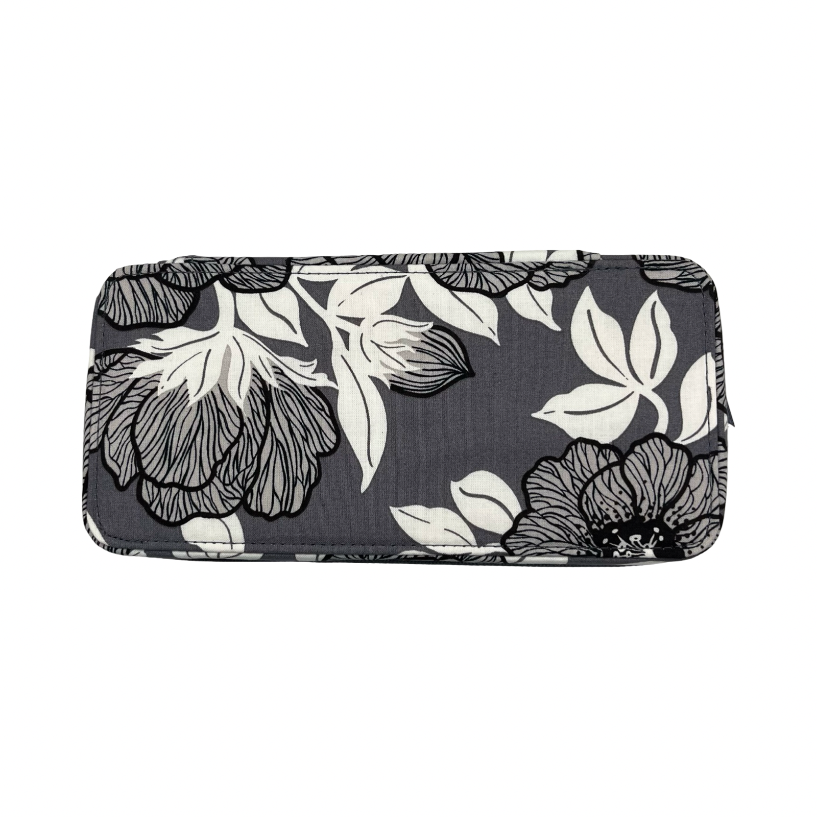 Makeup Bag By Vera Bradley In Grey, Size:Large