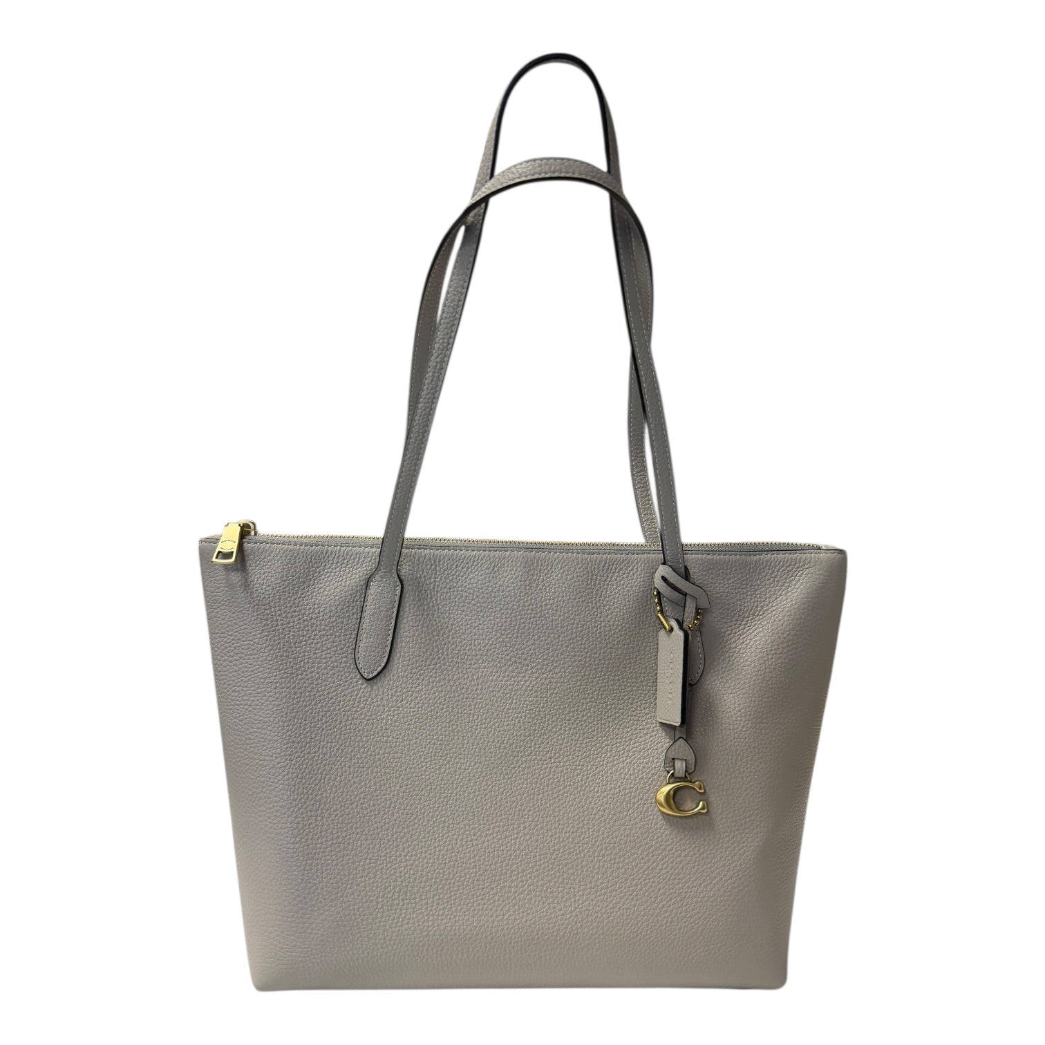Handbag Designer By Coach In Grey, Size:Medium