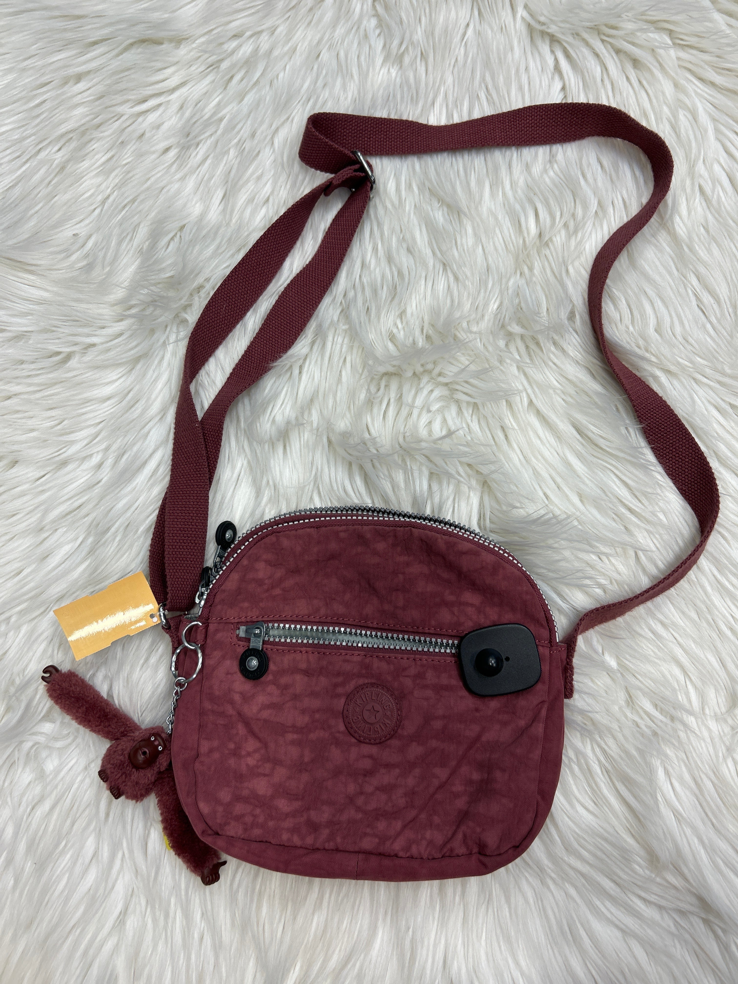 Handbag By Kipling In Pink, Size:Medium