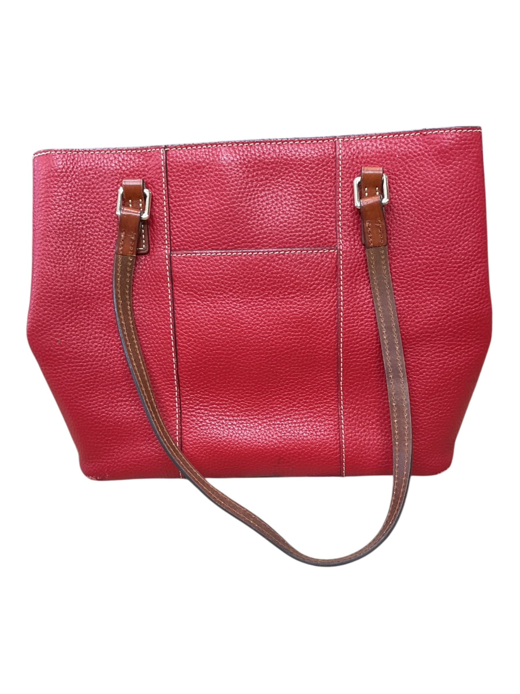 Handbag Designer By Dooney And Bourke In Red, Size:Medium