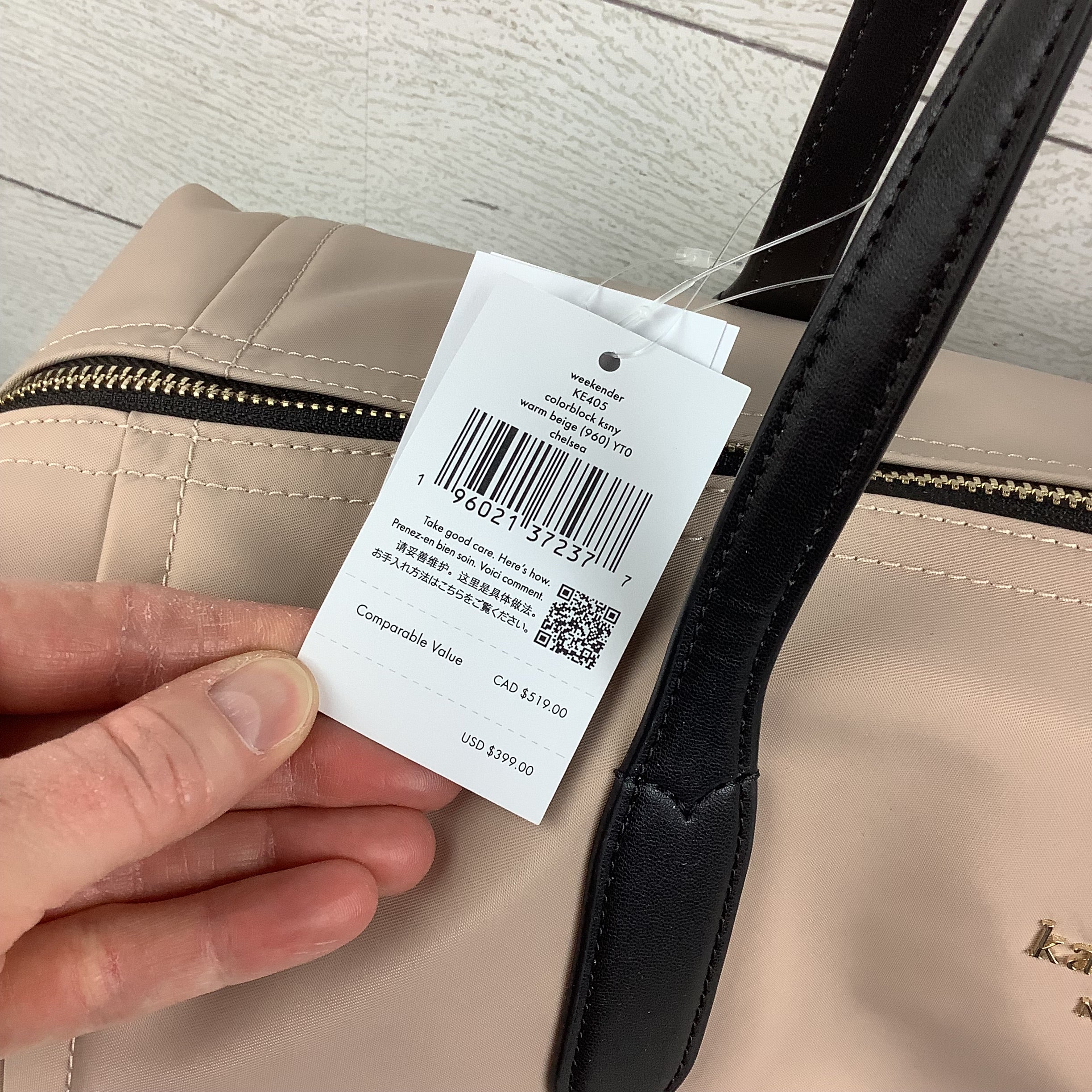 Duffle And Weekender Designer By Kate Spade, Size: Large