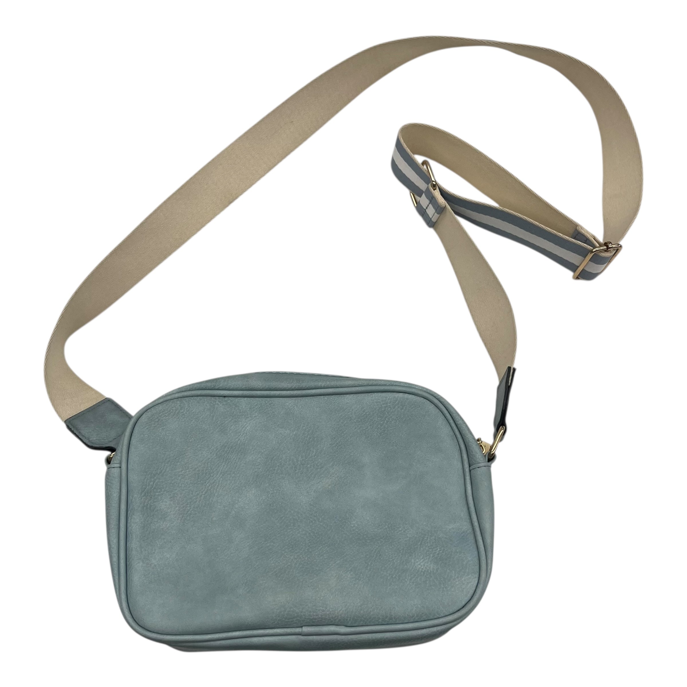 Crossbody By Clothes Mentor In Blue, Size:Medium