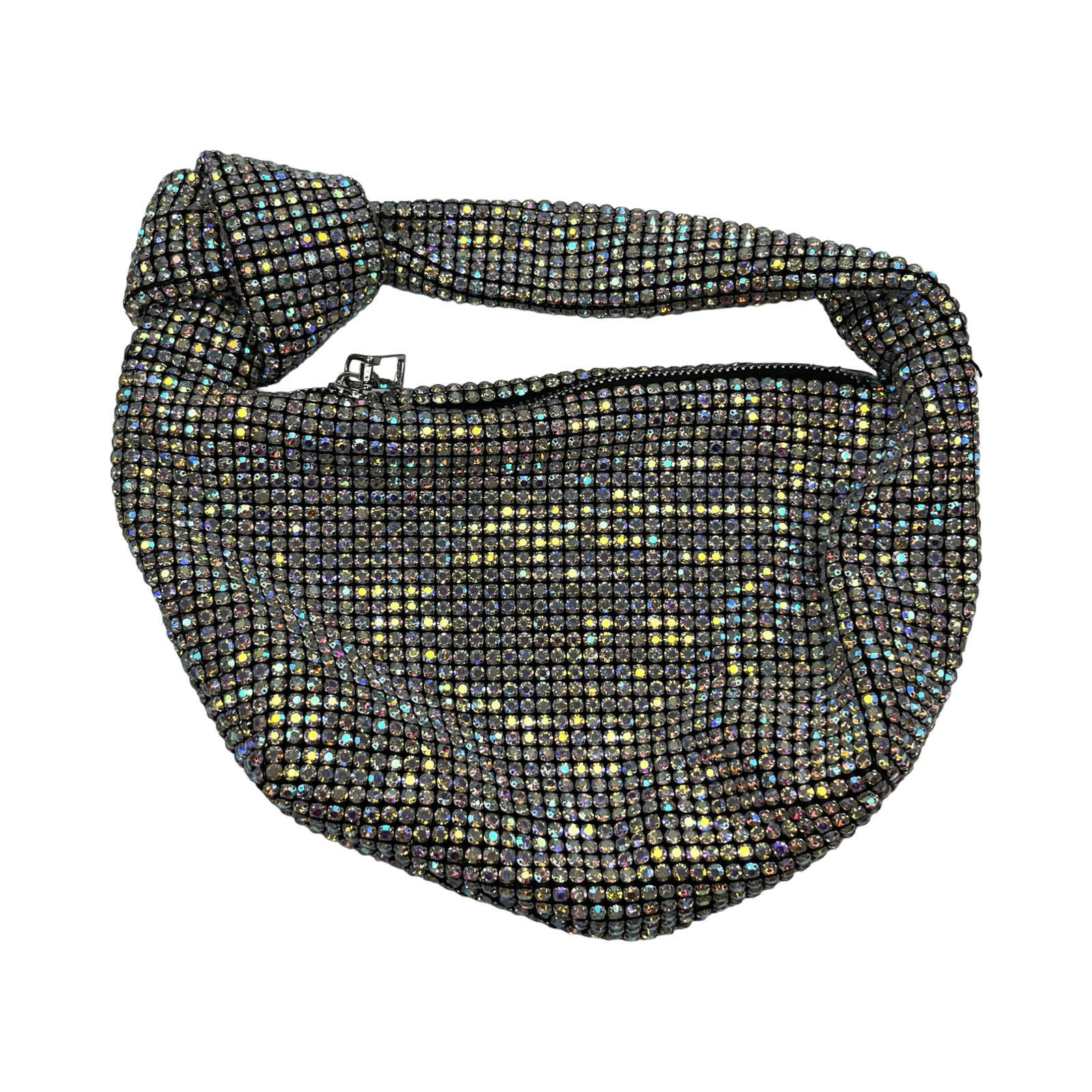 Handbag By Madison West In Silver, Size:Small