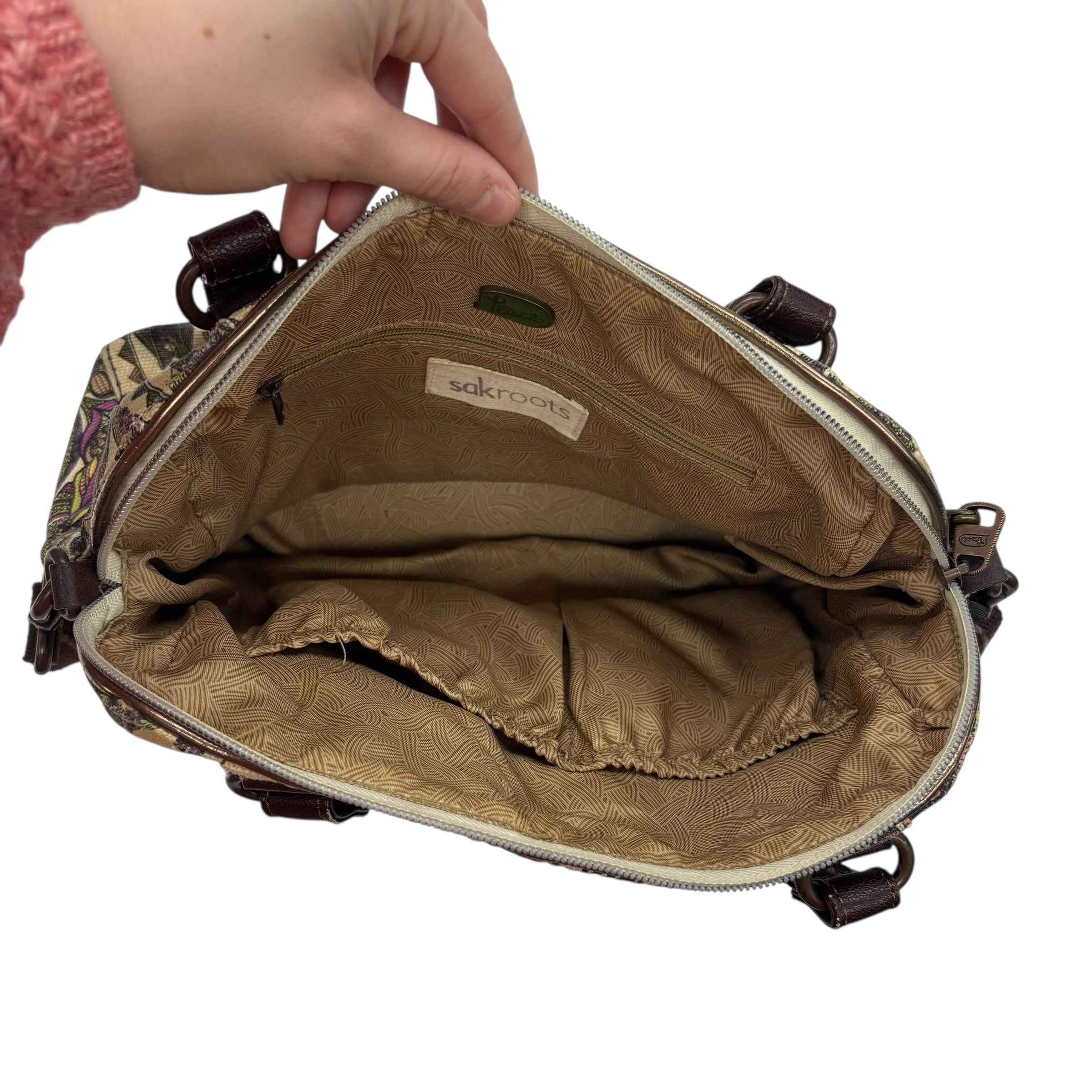 Handbag By Sakroots In Multi, Size:Medium