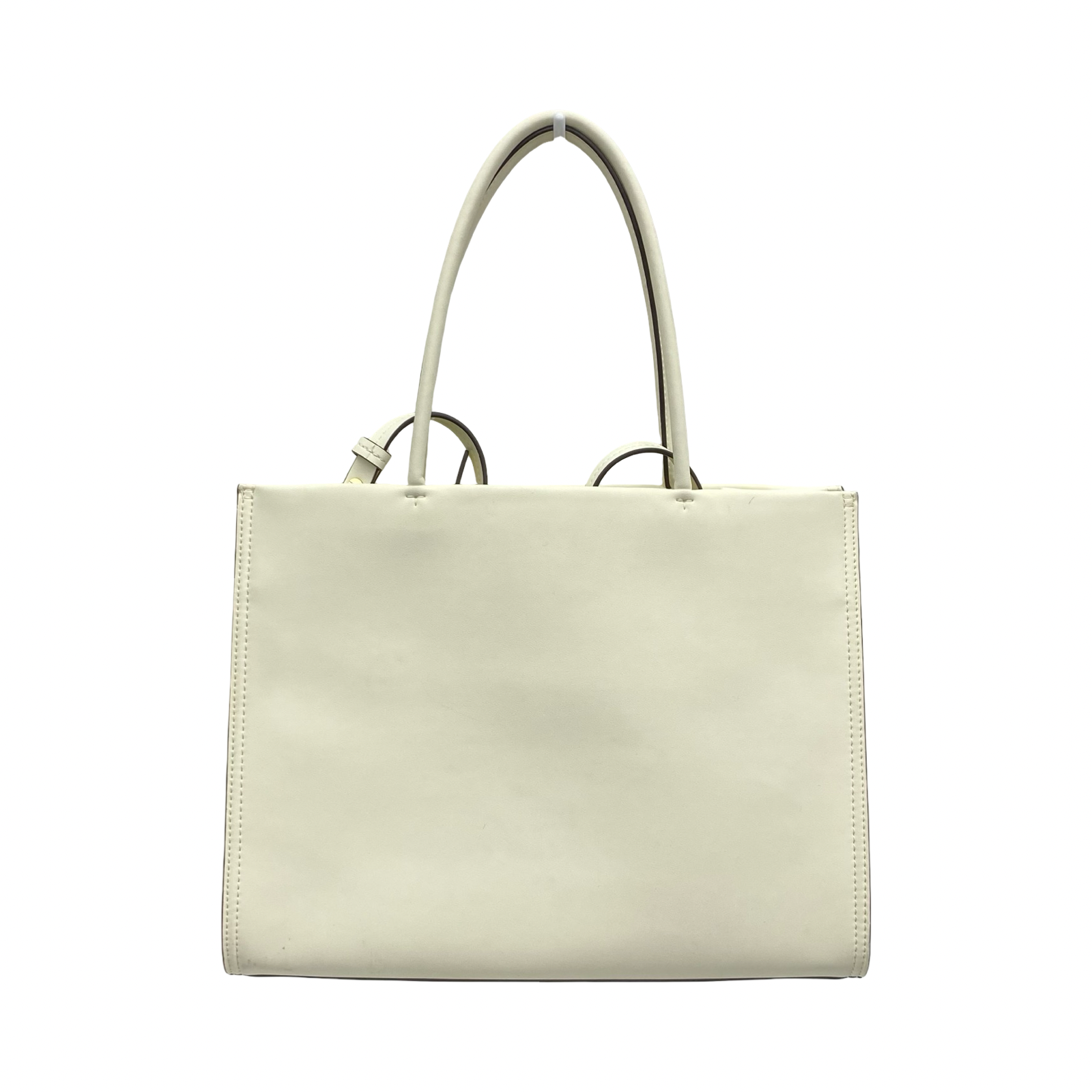 Handbag Designer By Tory Burch In Cream, Size:Medium