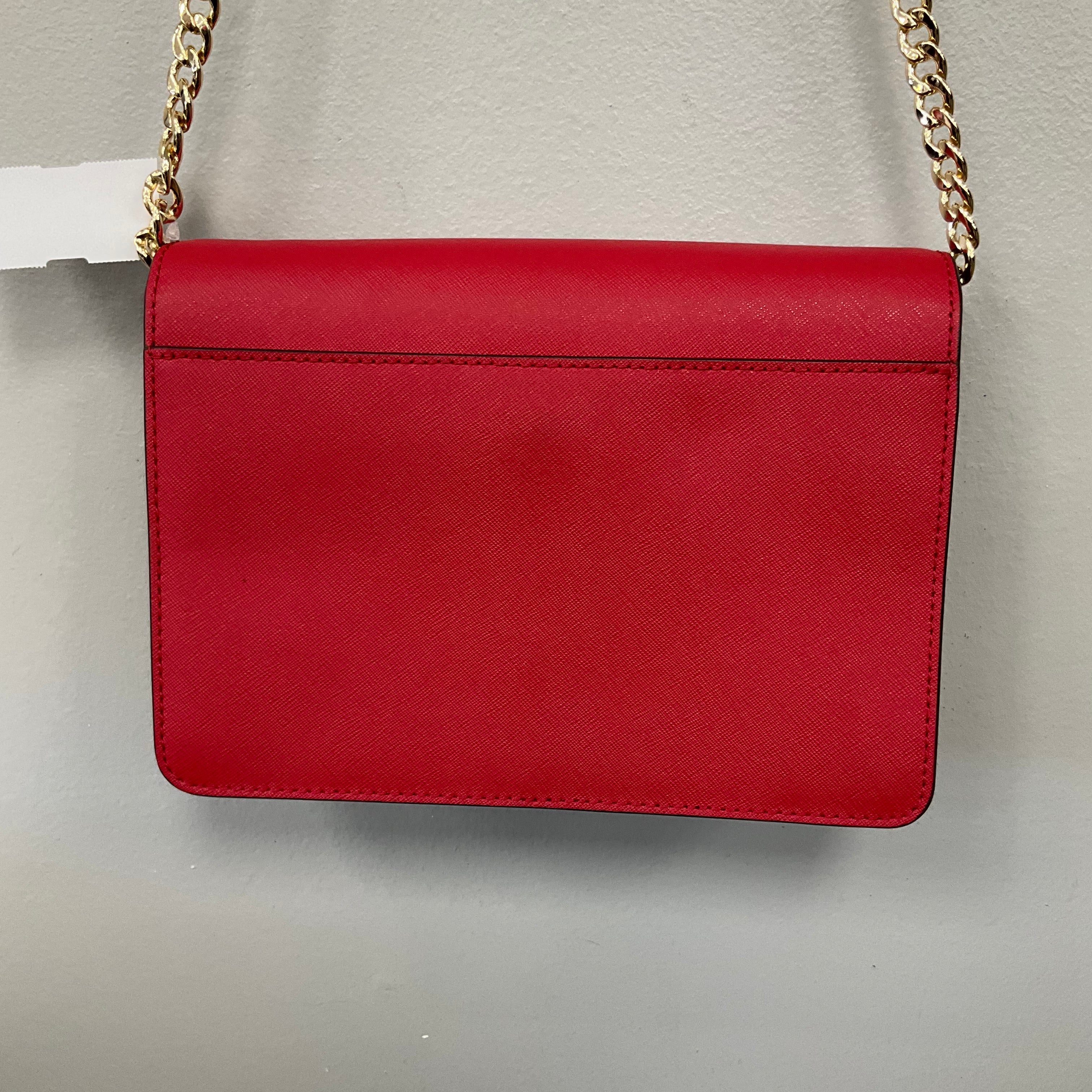 Crossbody Designer By Michael Kors In Red, Size:Small