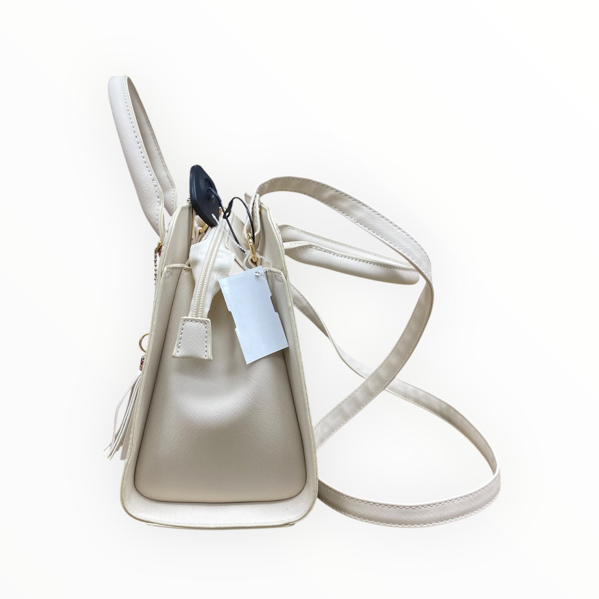 Handbag By Cmc In Cream, Size:Small