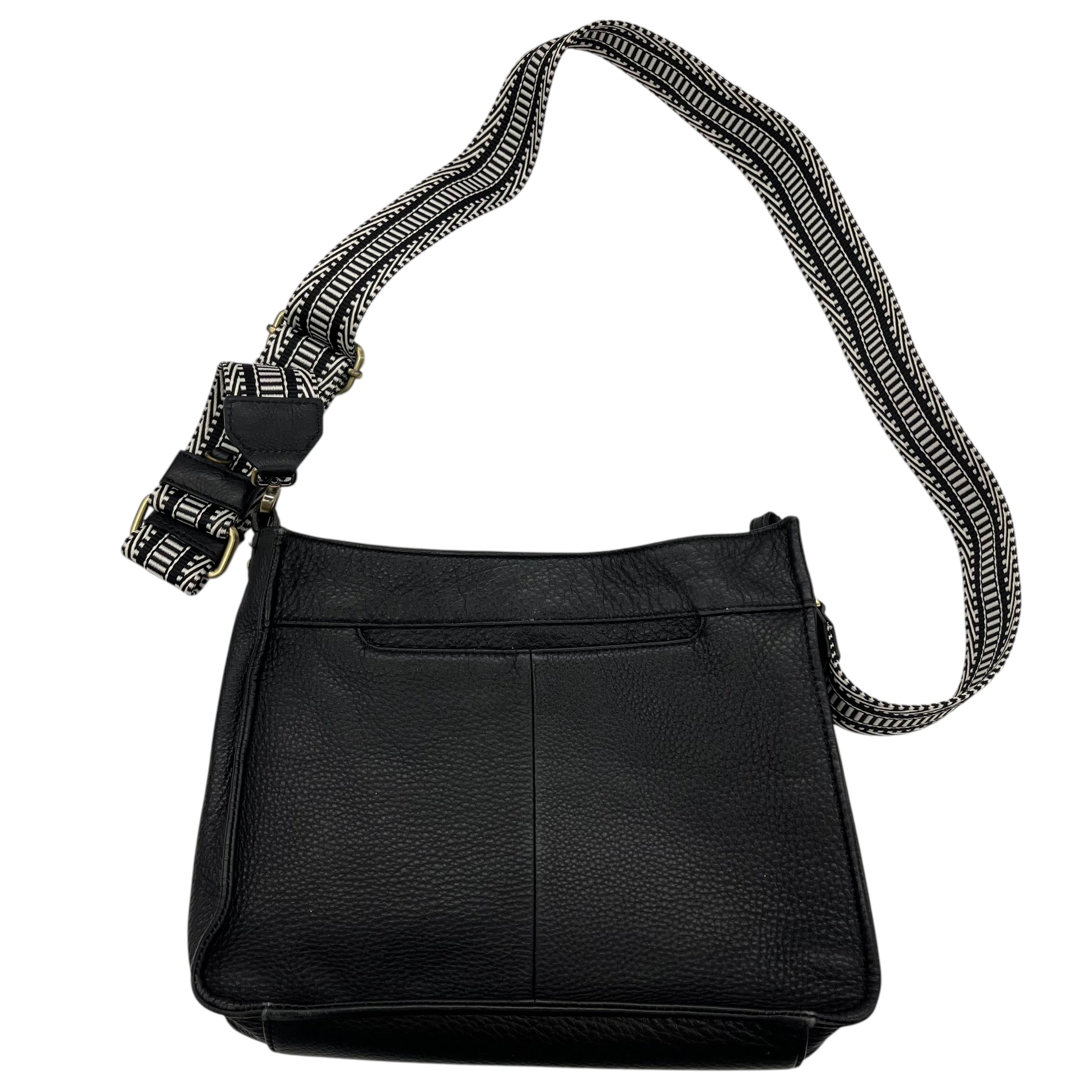 Crossbody Leather By Hobo Intl In Black, Size:Medium
