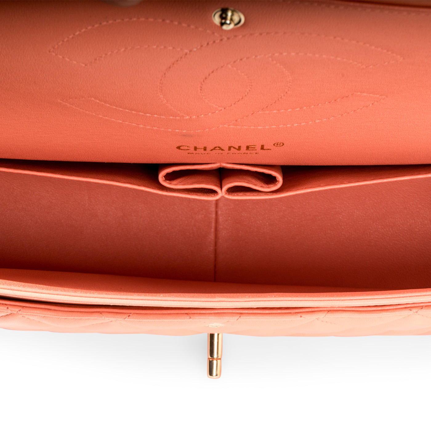 Classic Flap Bag - Jumbo - Peach