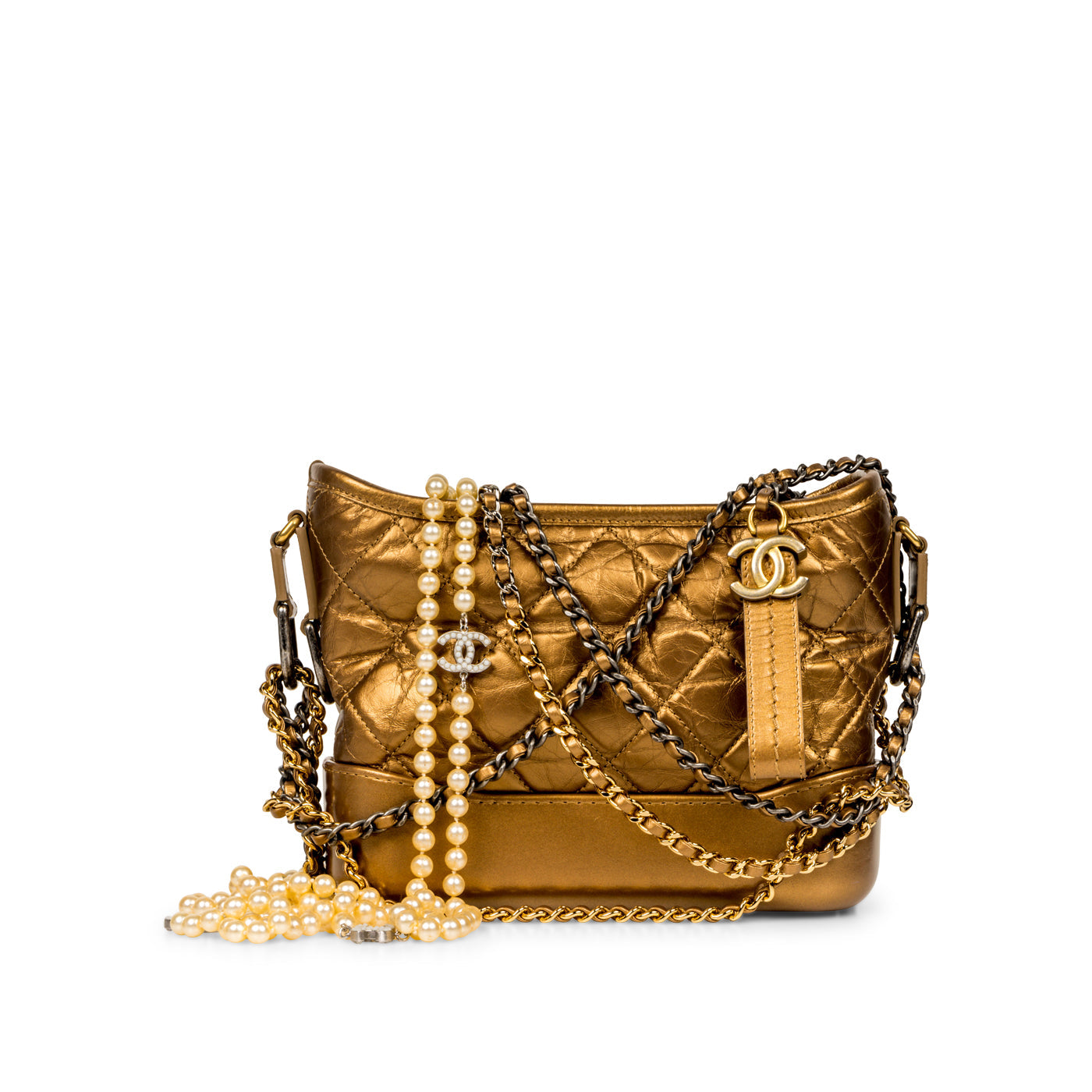 Gabrielle - Small - Bronze Calfskin