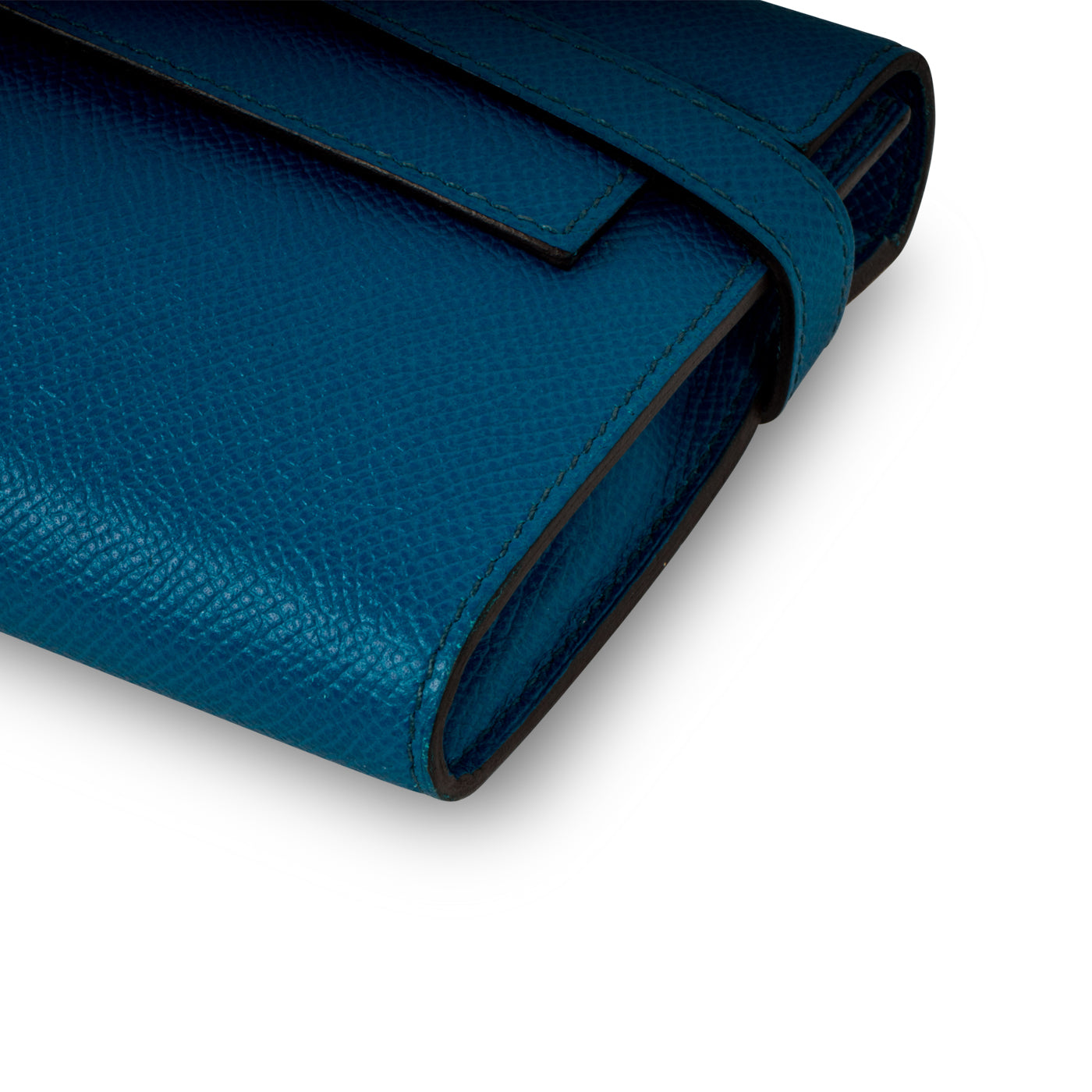 Kelly Classic Wallet - Bleu Izmir Epsom