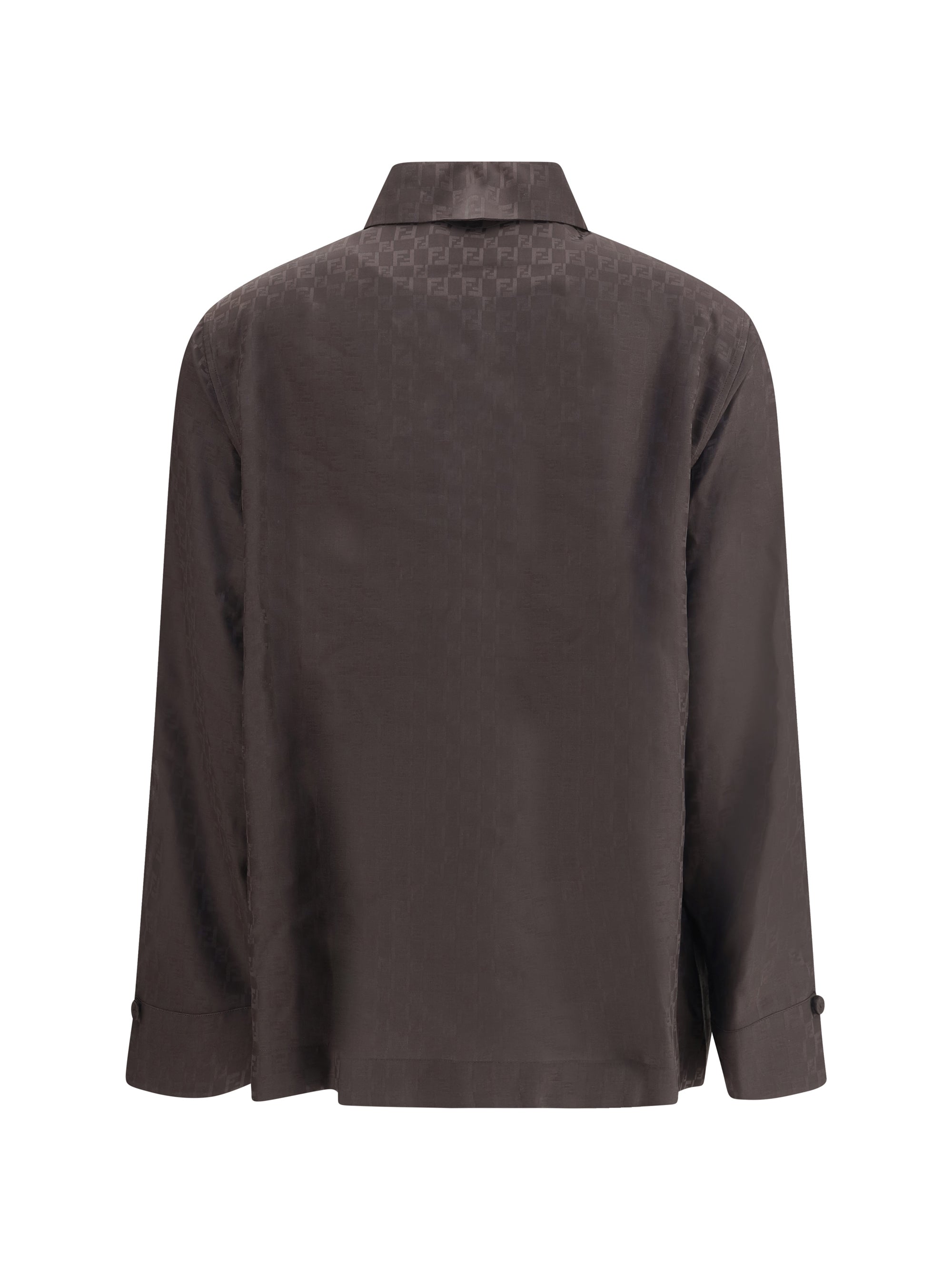 silk jacquard shirt
