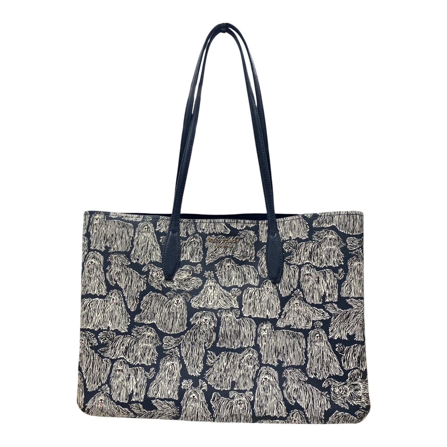 Tote Designer By Kate Spade In Blue, Size:Medium