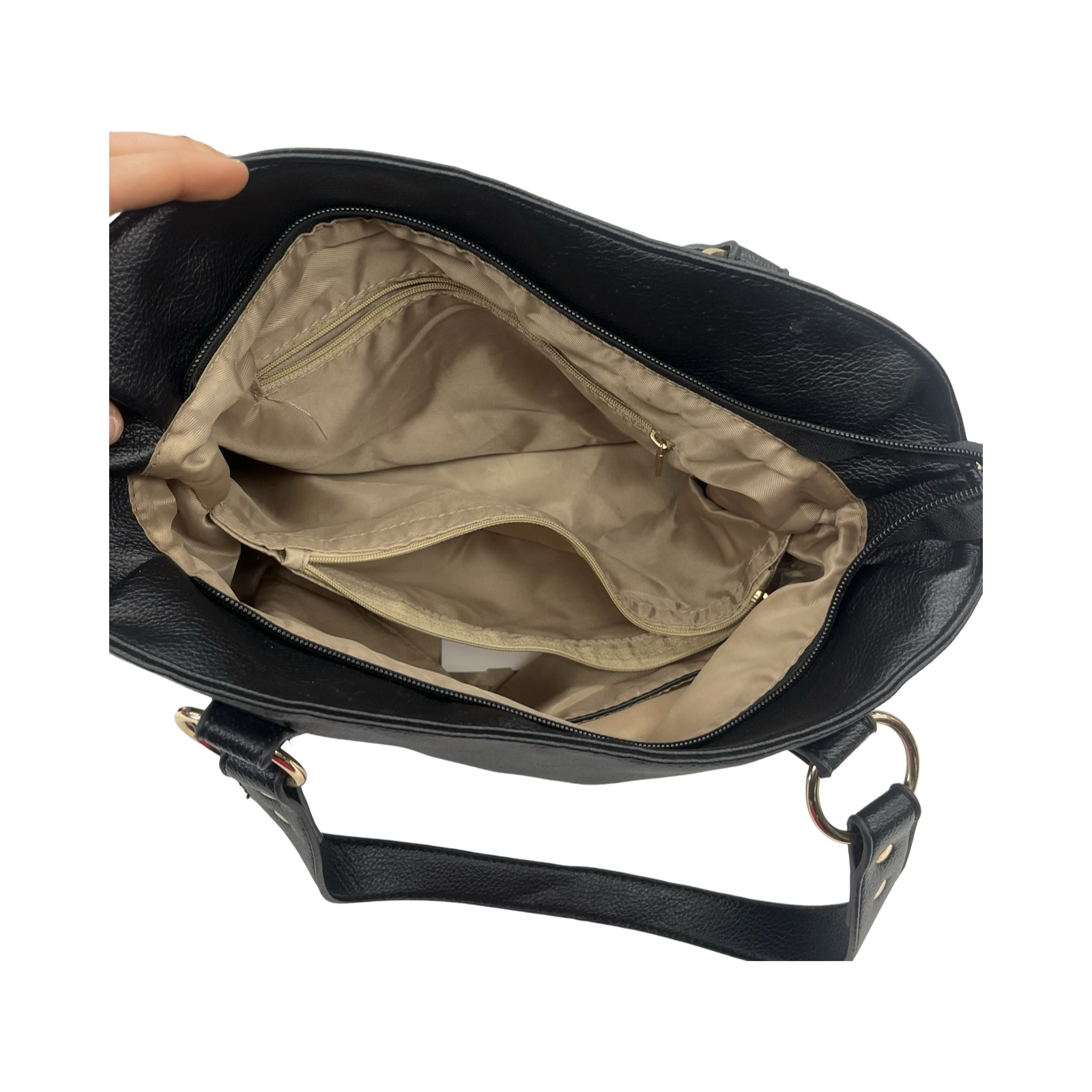 Handbag By Cme In Black, Size:Medium