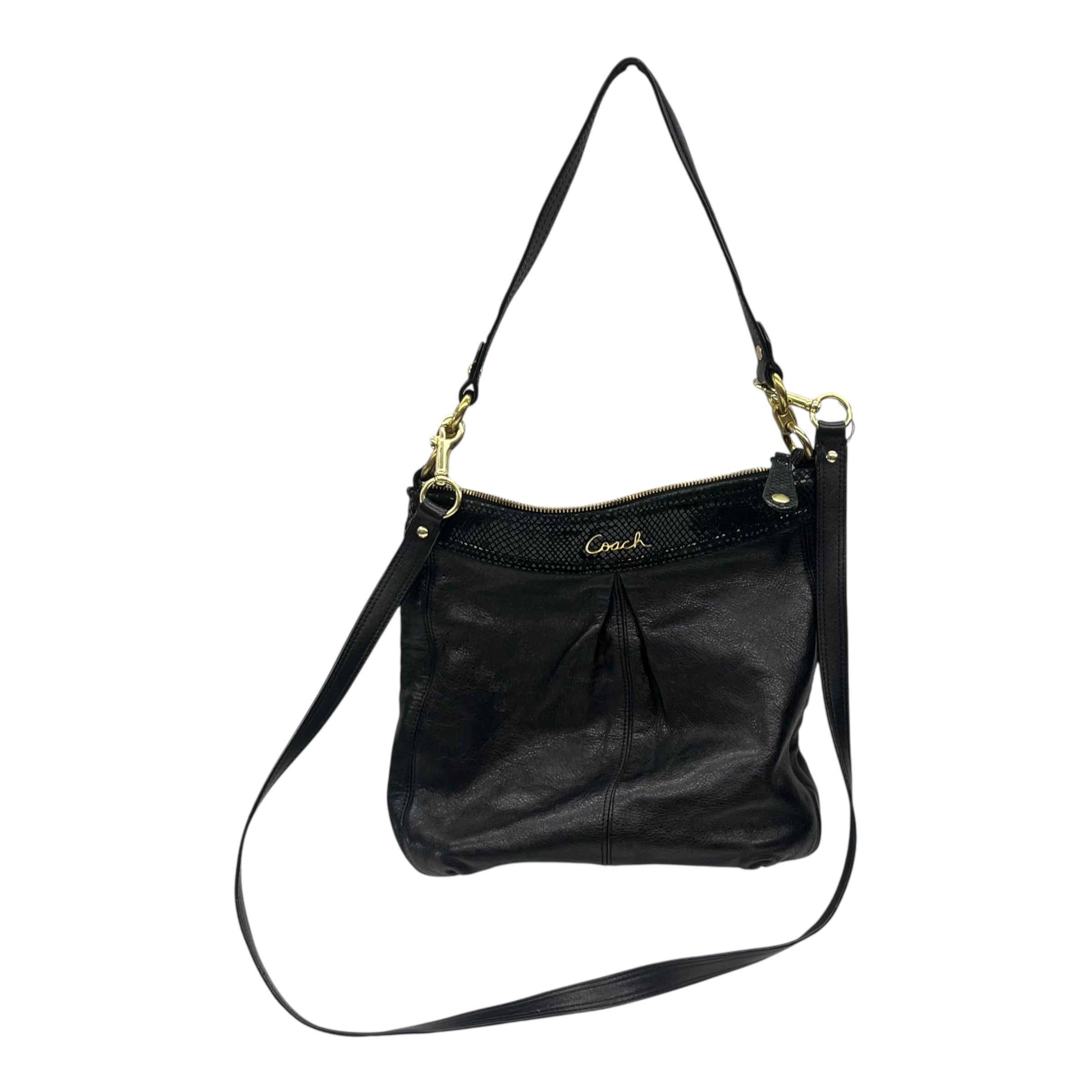 Crossbody Designer By Coach In Black, Size:Medium