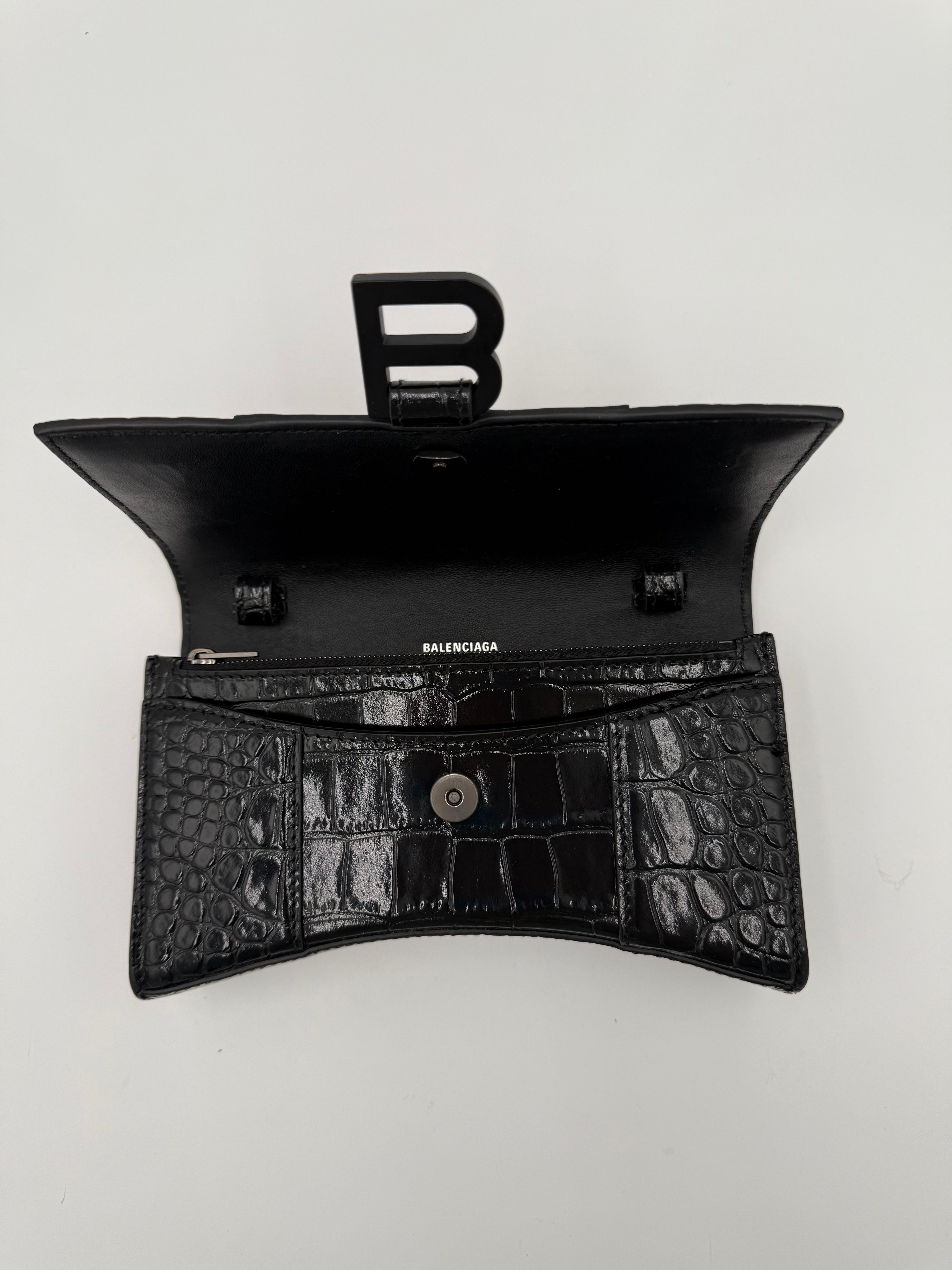 Handbag Luxury Designer By Balenciaga In Black, Size:Small