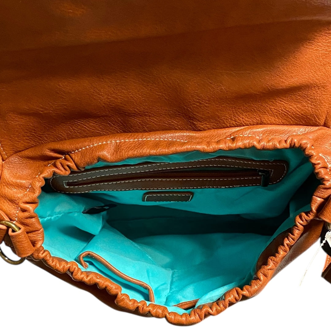 Handbag By Cmc In Brown, Size:Large