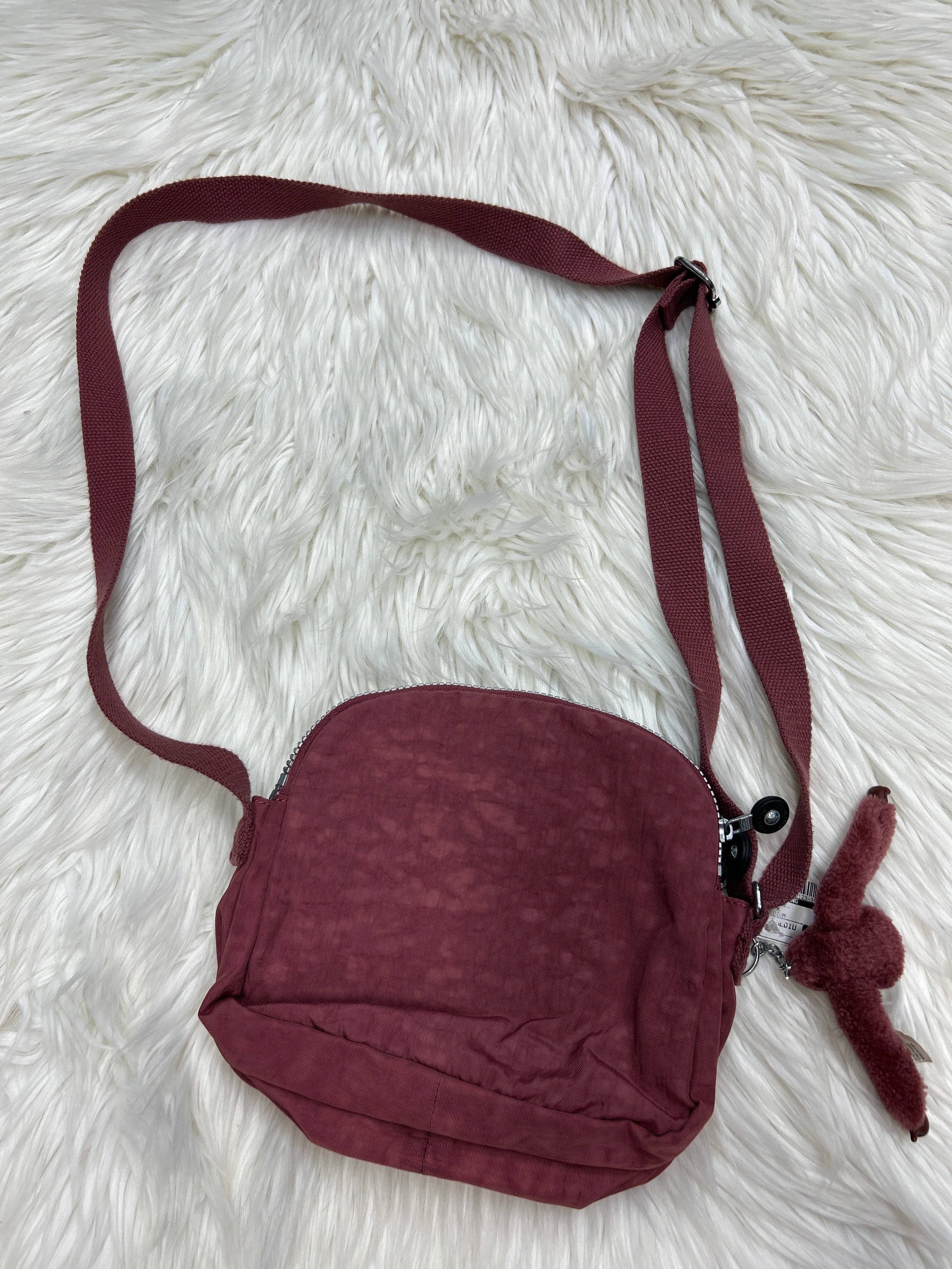 Handbag By Kipling In Pink, Size:Medium