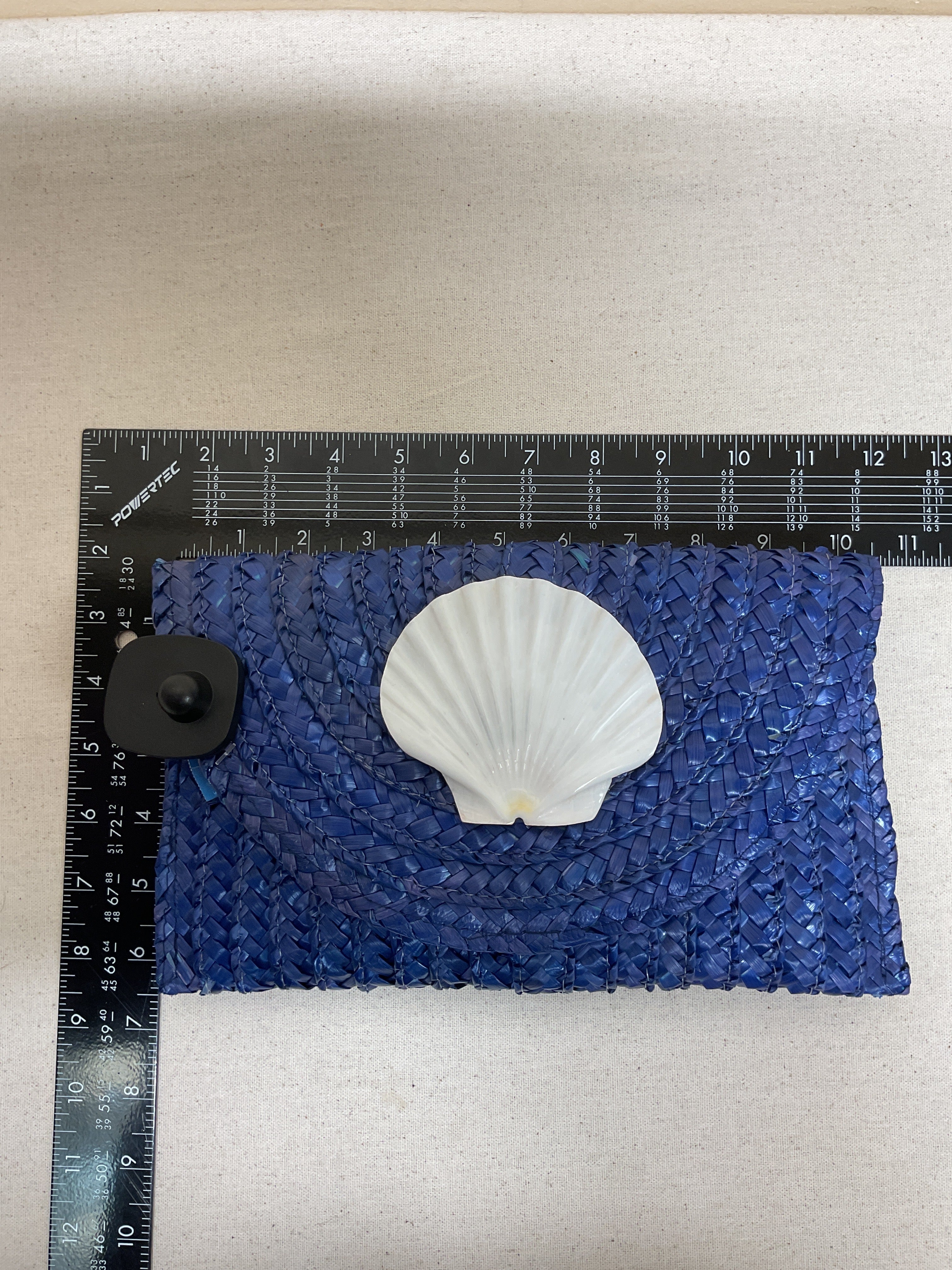 Clutch By Cma In Blue & White, Size:Large