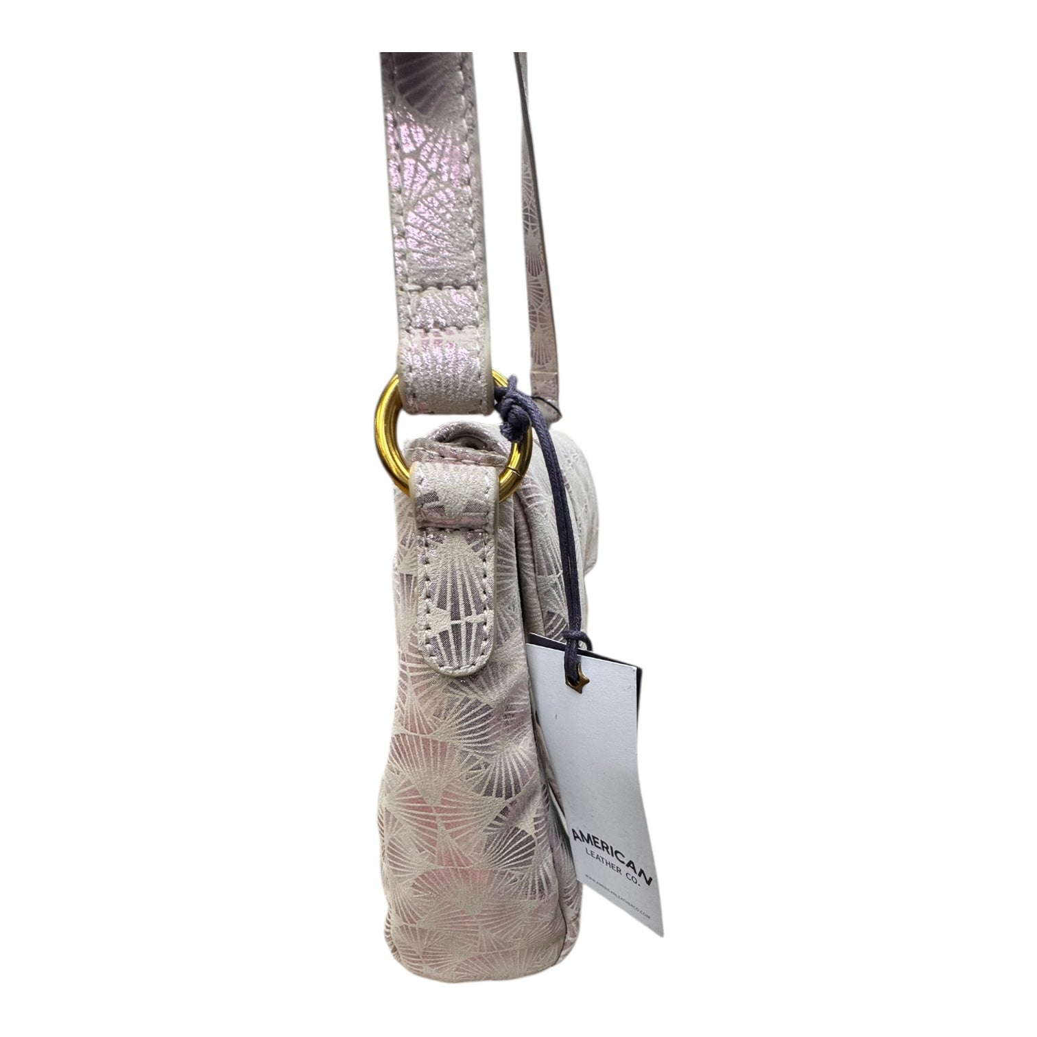 Handbag Leather By American leather co. In Multi, Size:Medium