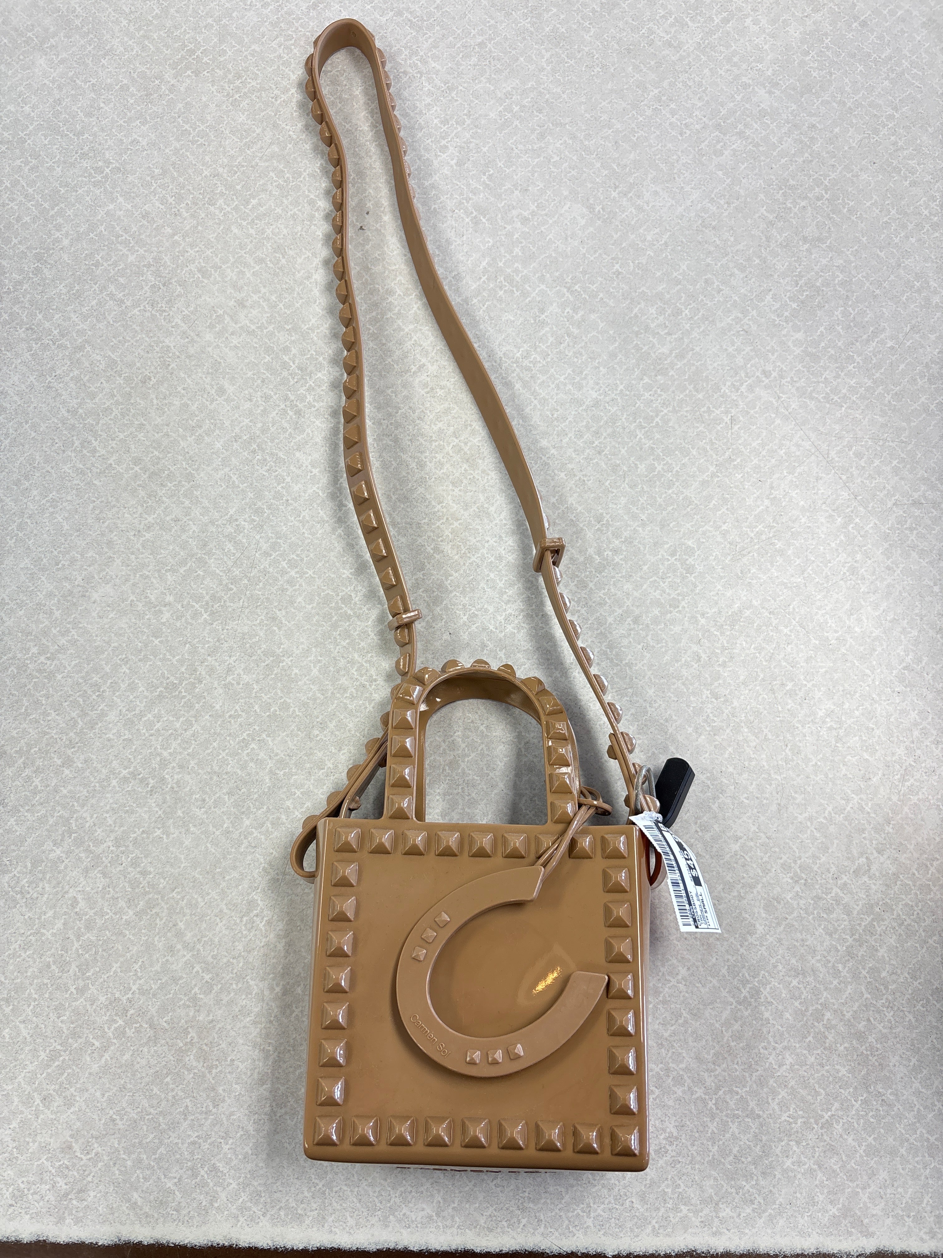 Crossbody By Cma In Tan, Size:Small