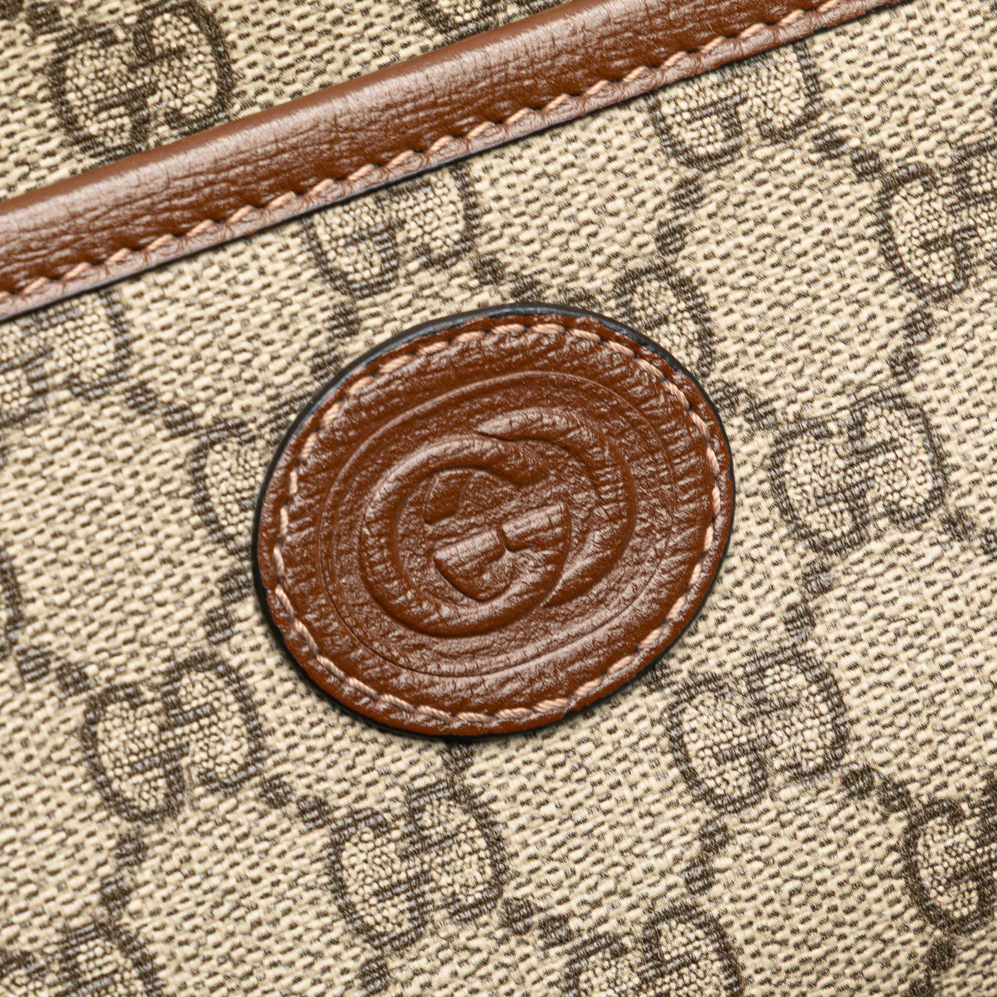 Interlocking G Patch Camera Bag GG Coated Canvas Mini