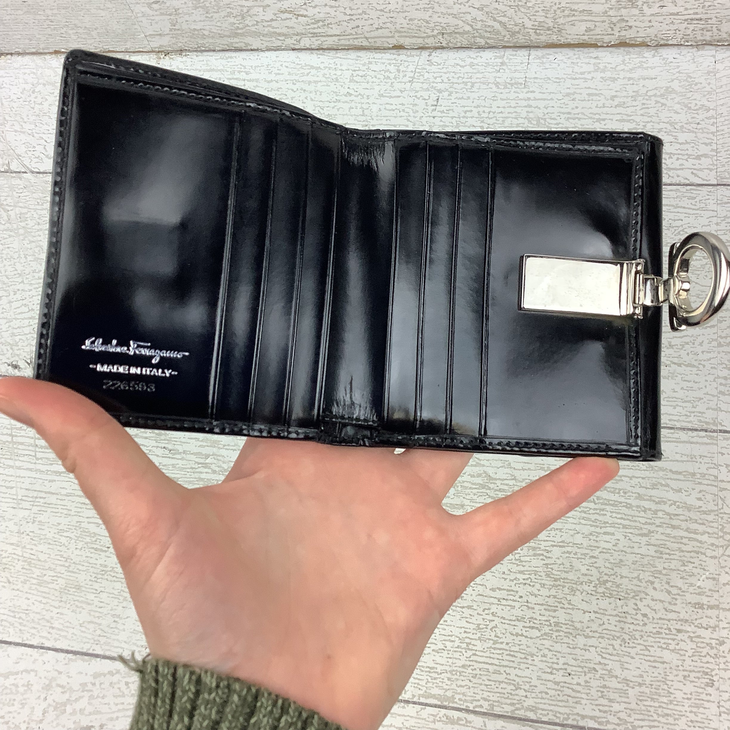 Wallet Luxury Designer By Ferragamo, Size: Small