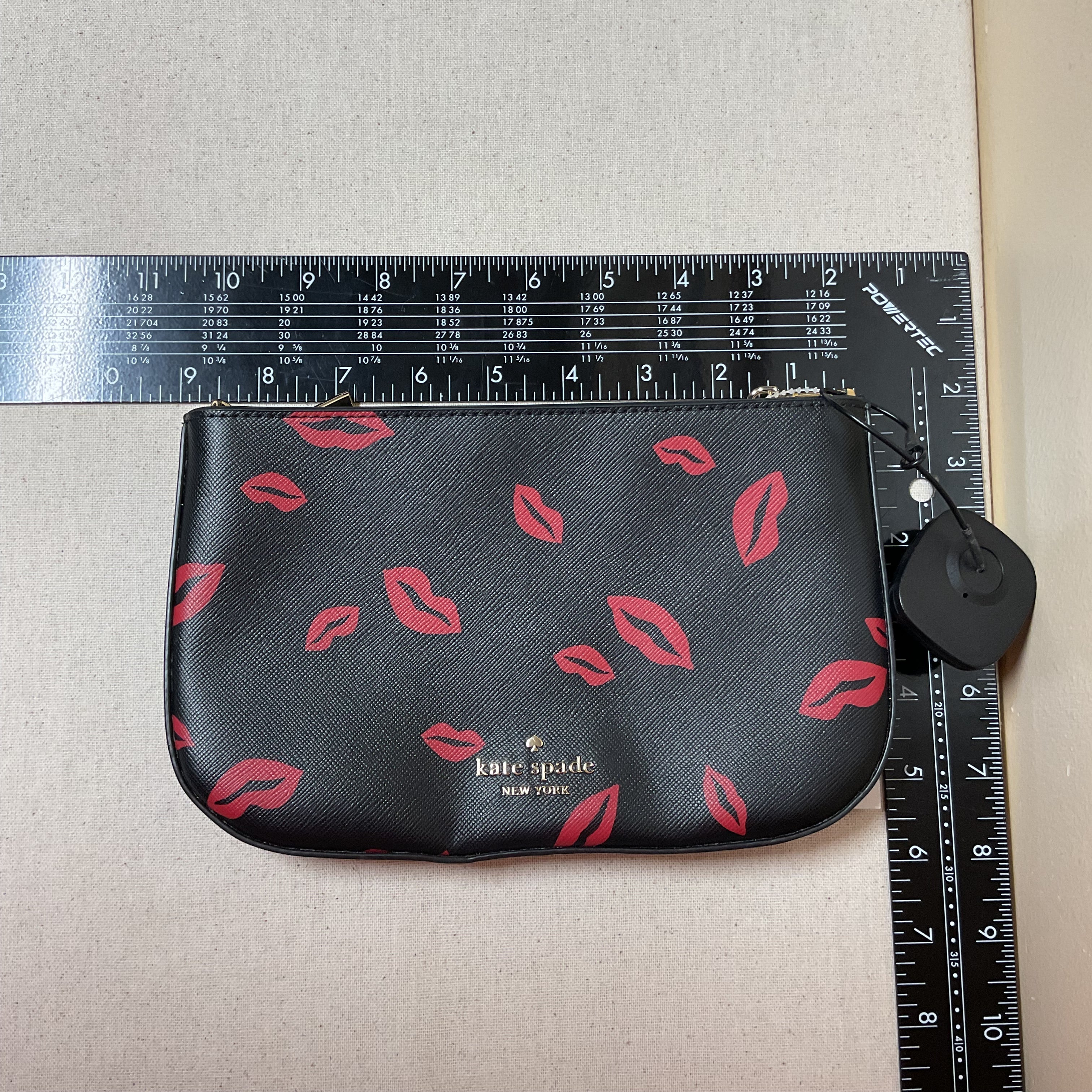 Handbag Designer By Kate Spade In Black & Red, Size:Small