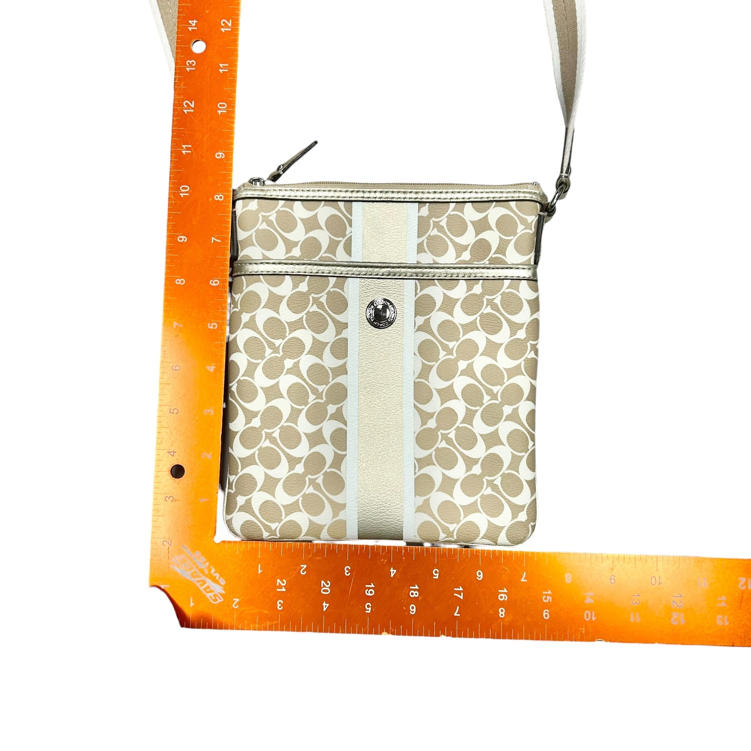 Crossbody Designer By Coach, Size: Small