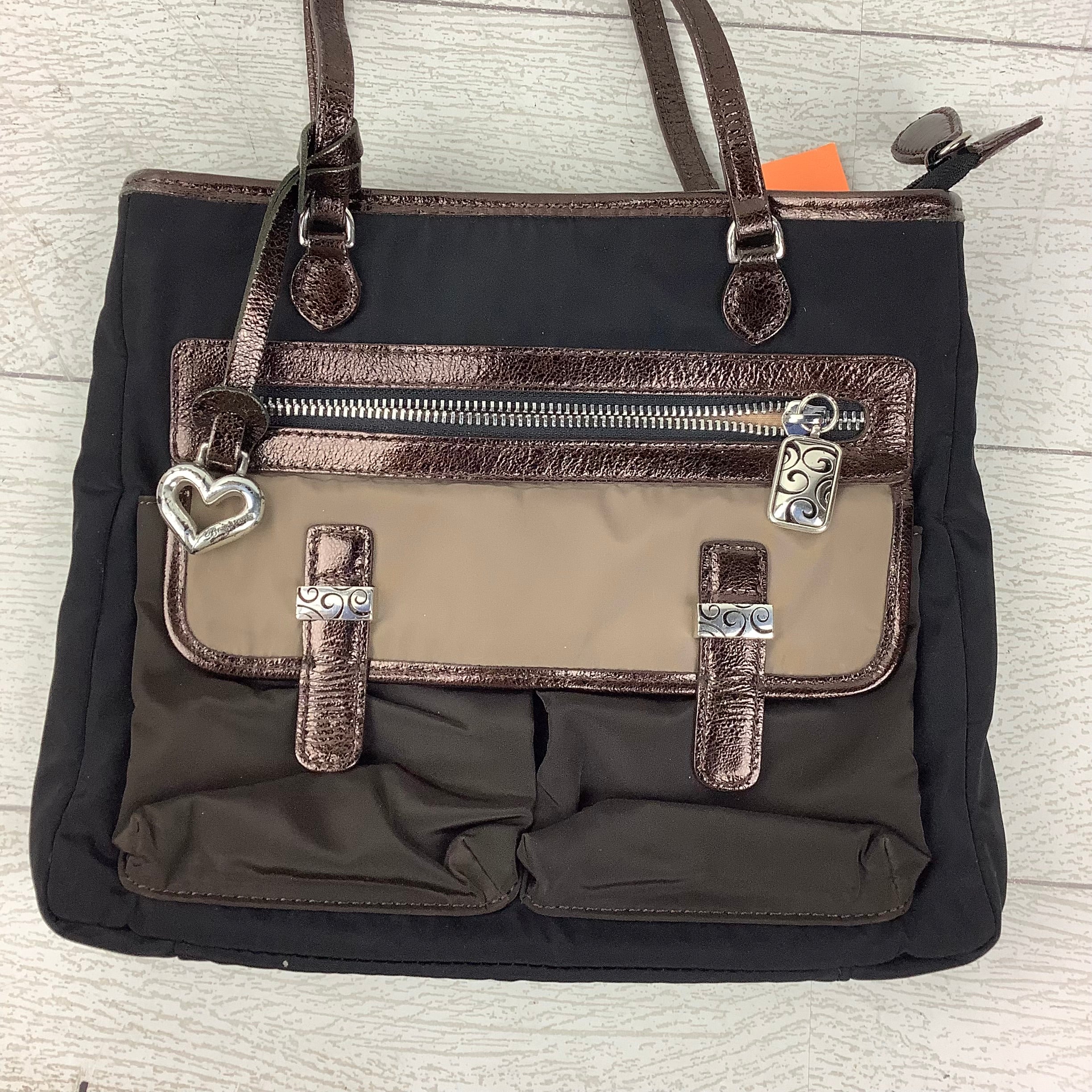 Handbag Leather By Brighton, Size: Small