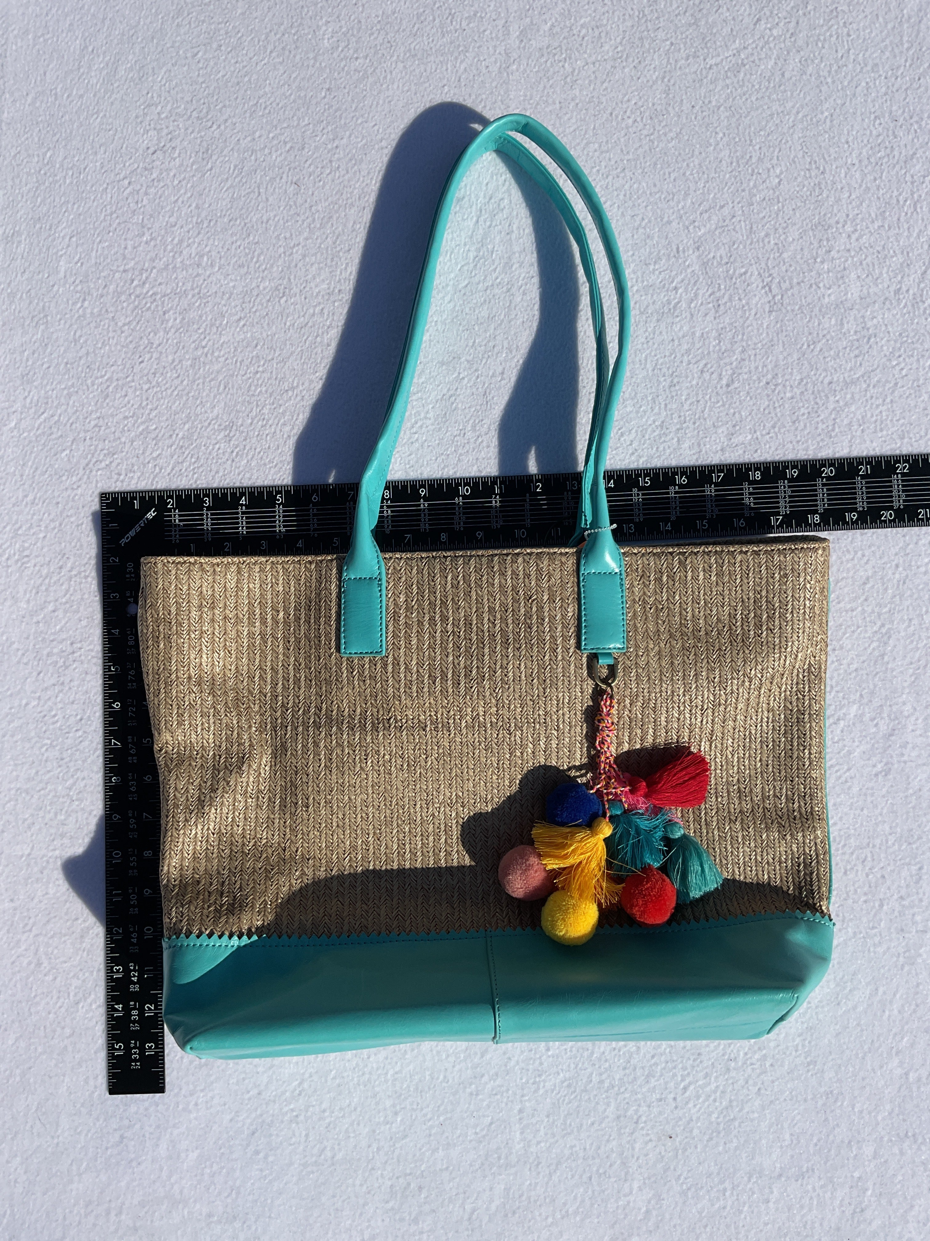 Tote By Hobo Intl In Blue & Tan, Size:Medium