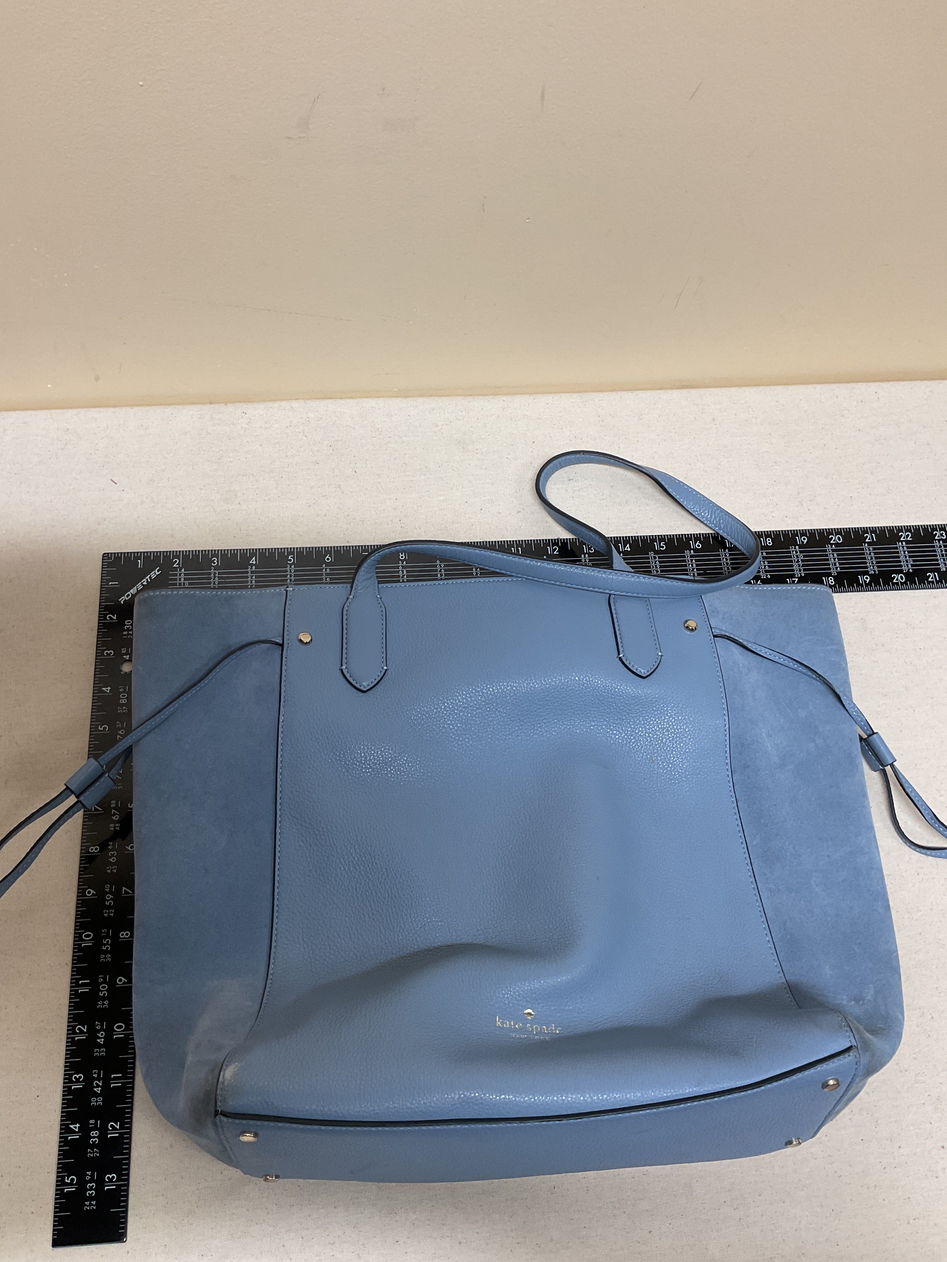 Handbag Designer By Kate Spade In Blue, Size:Medium