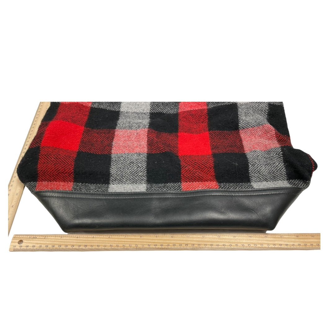 Tote By FARIBAULTMILL In Plaid Pattern, Size:Large