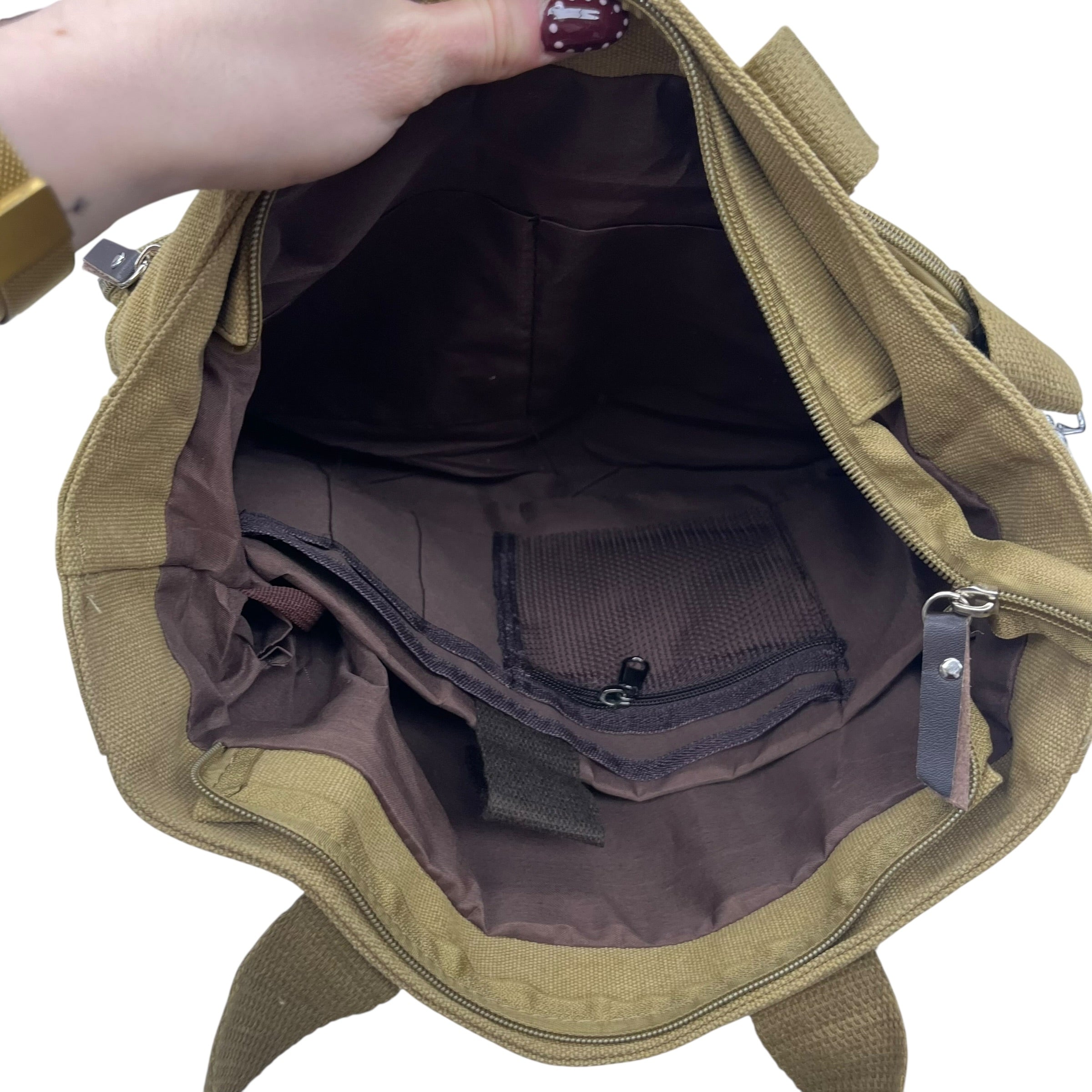 Tote By Cmf In Tan, Size:Medium