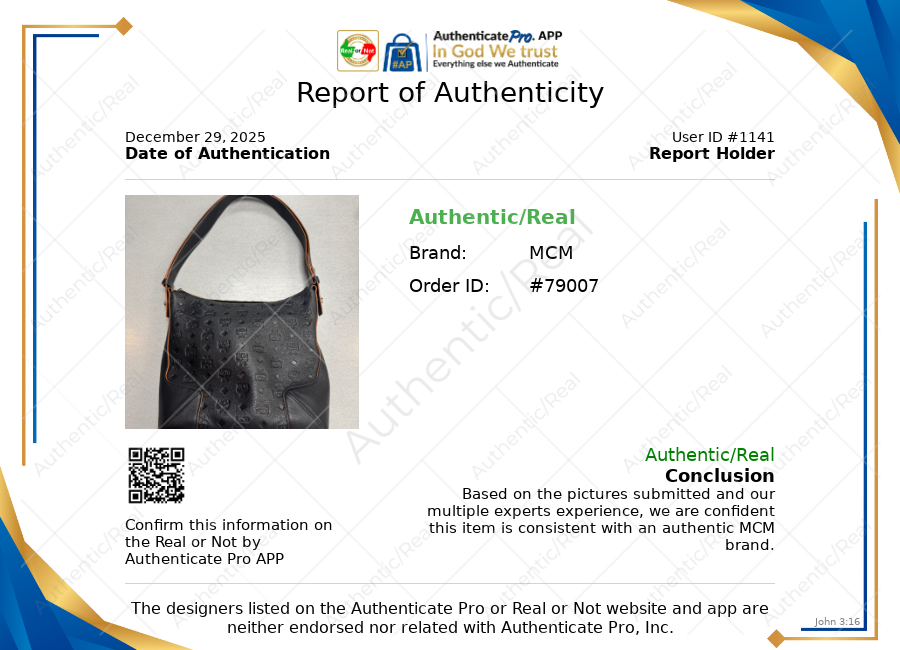 Handbag Luxury Designer By Mcm In Black, Size:Medium