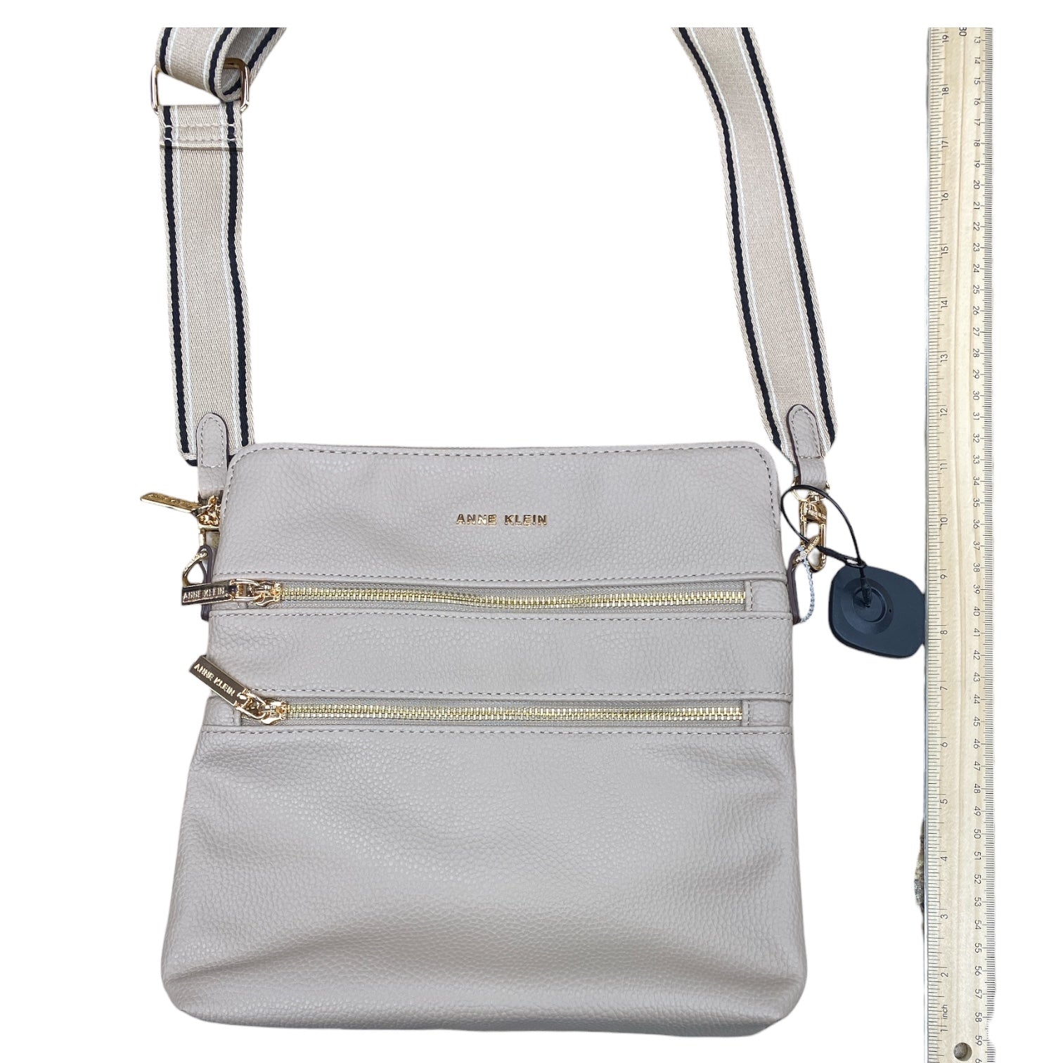 Handbag By Anne Klein In Tan, Size:Large