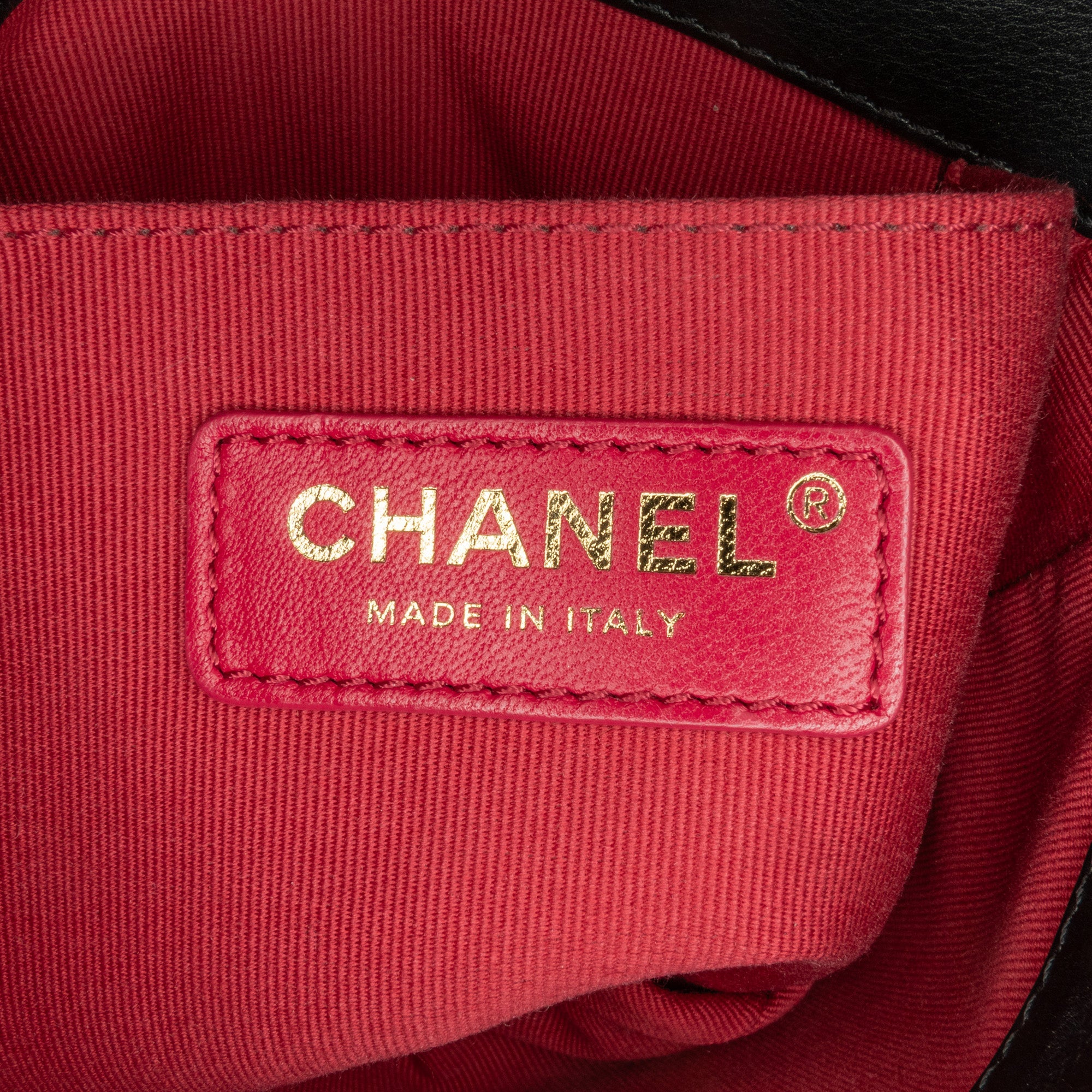 Framing Chain Flap Bag Quilted Calfskin Small