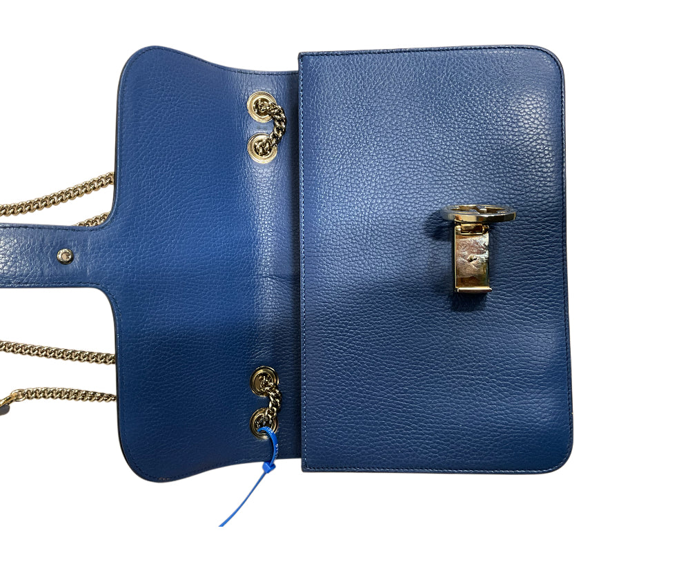 Crossbody Luxury Designer By Gucci, Size: Medium