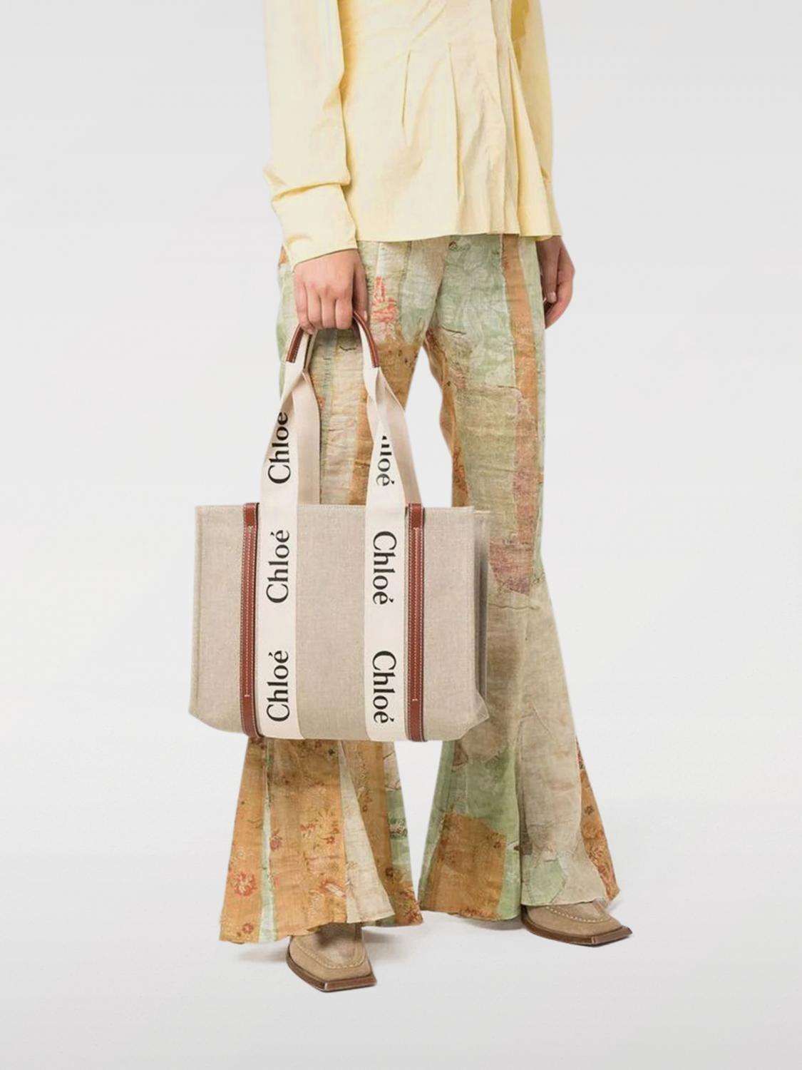 woman's tote bag chloé