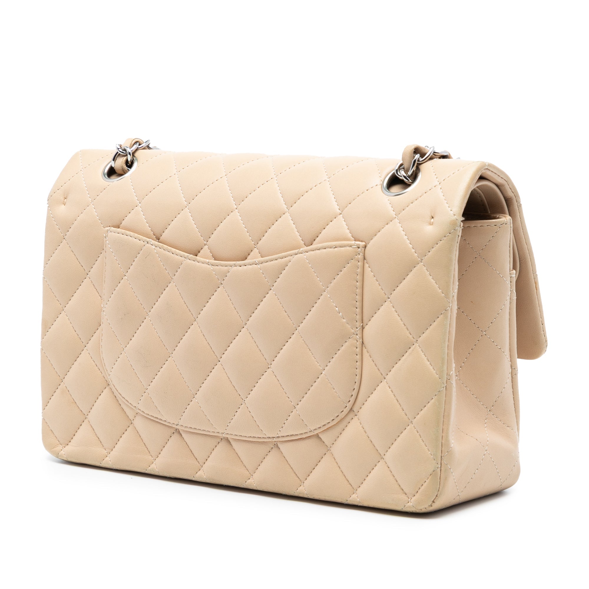 Classic Double Flap Bag Quilted Lambskin Medium
