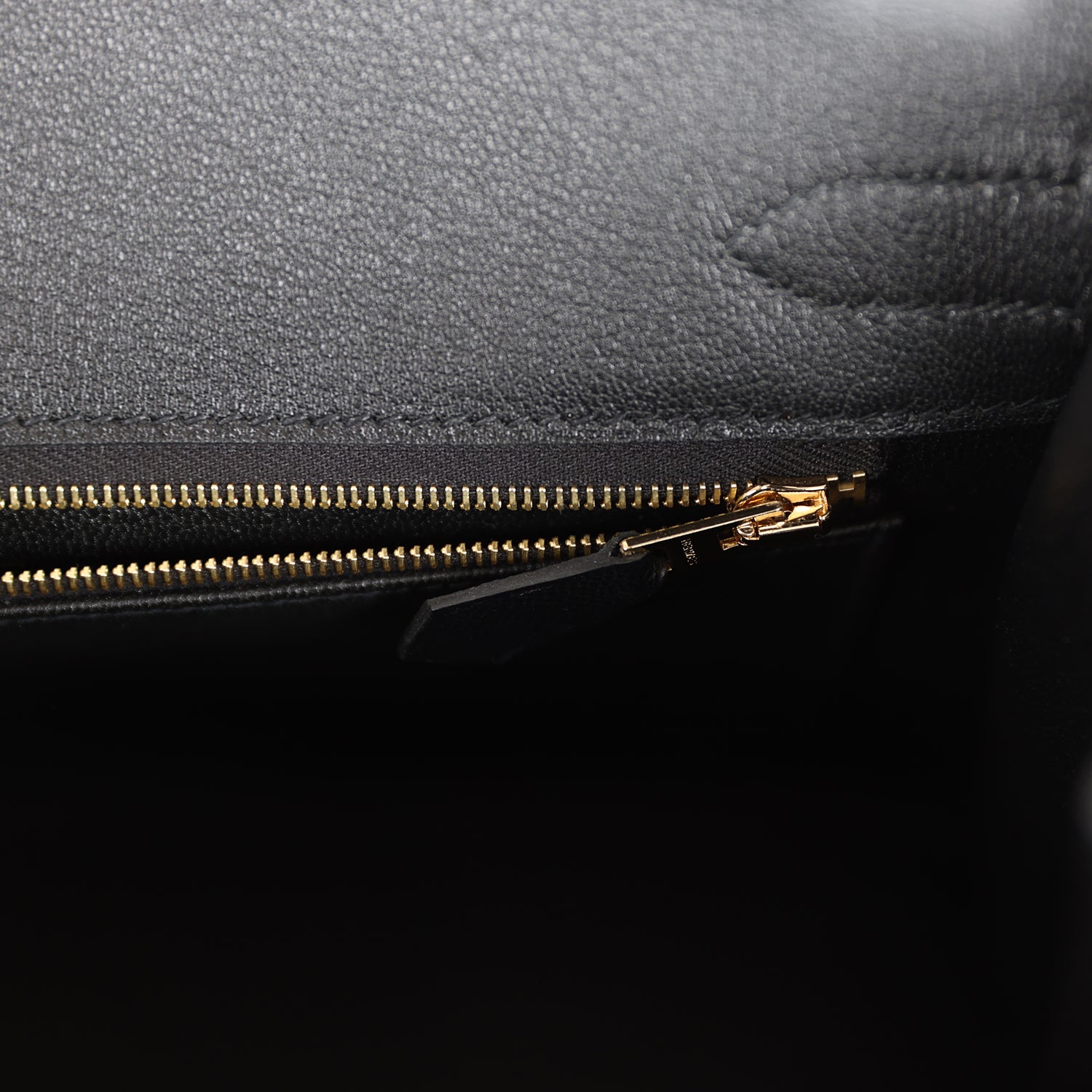 Hermes Birkin Sellier 30 Black Madame Gold Hardware