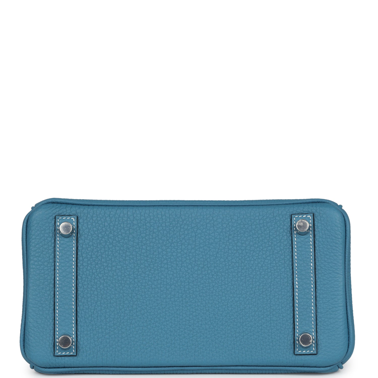 Hermes Birkin 25 Blue Jean Togo Palladium Hardware