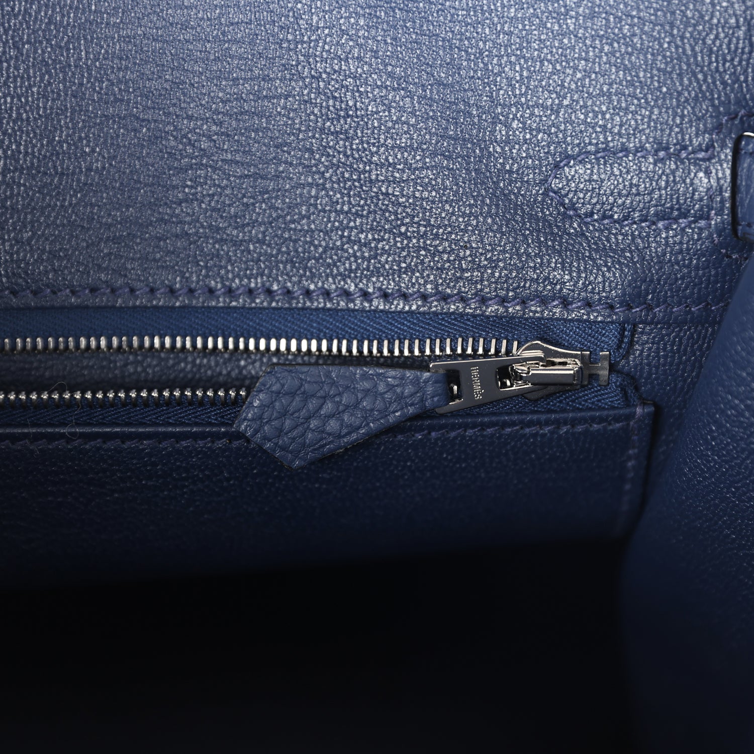 Hermes Birkin 25 Bleu Navy Togo Palladium Hardware
