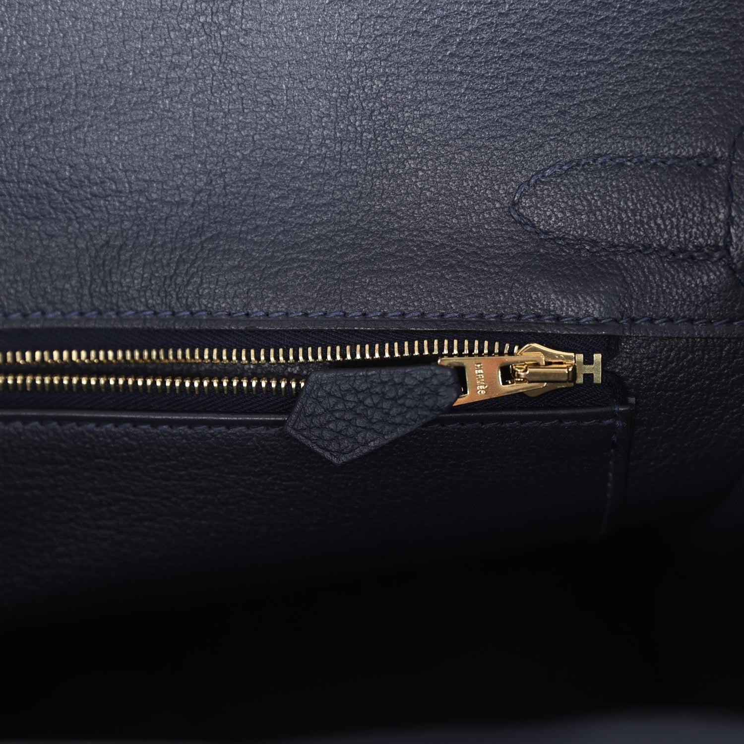 Hermes Birkin 30 Bleu Nuit Togo Gold Hardware