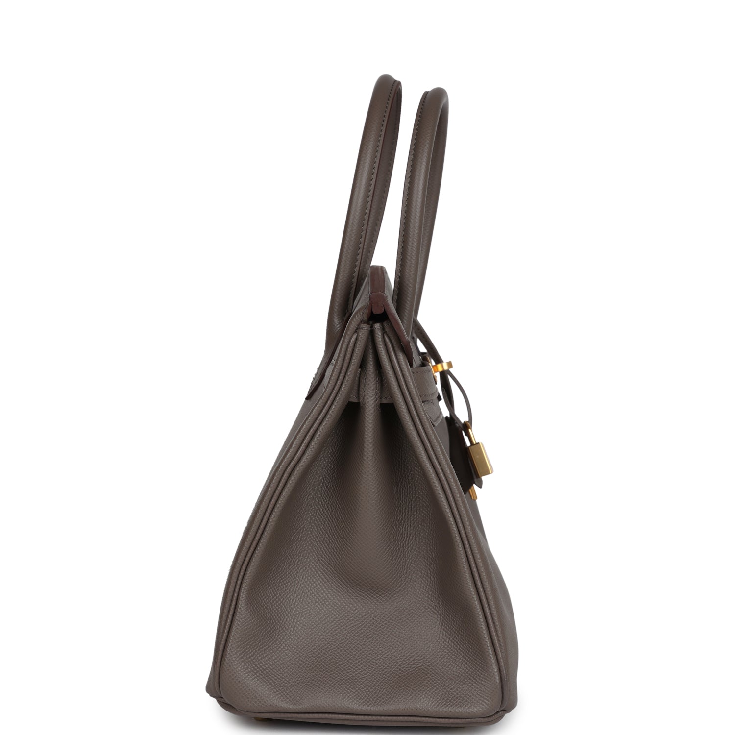 Hermes Birkin 30 Etain Epsom Gold Hardware