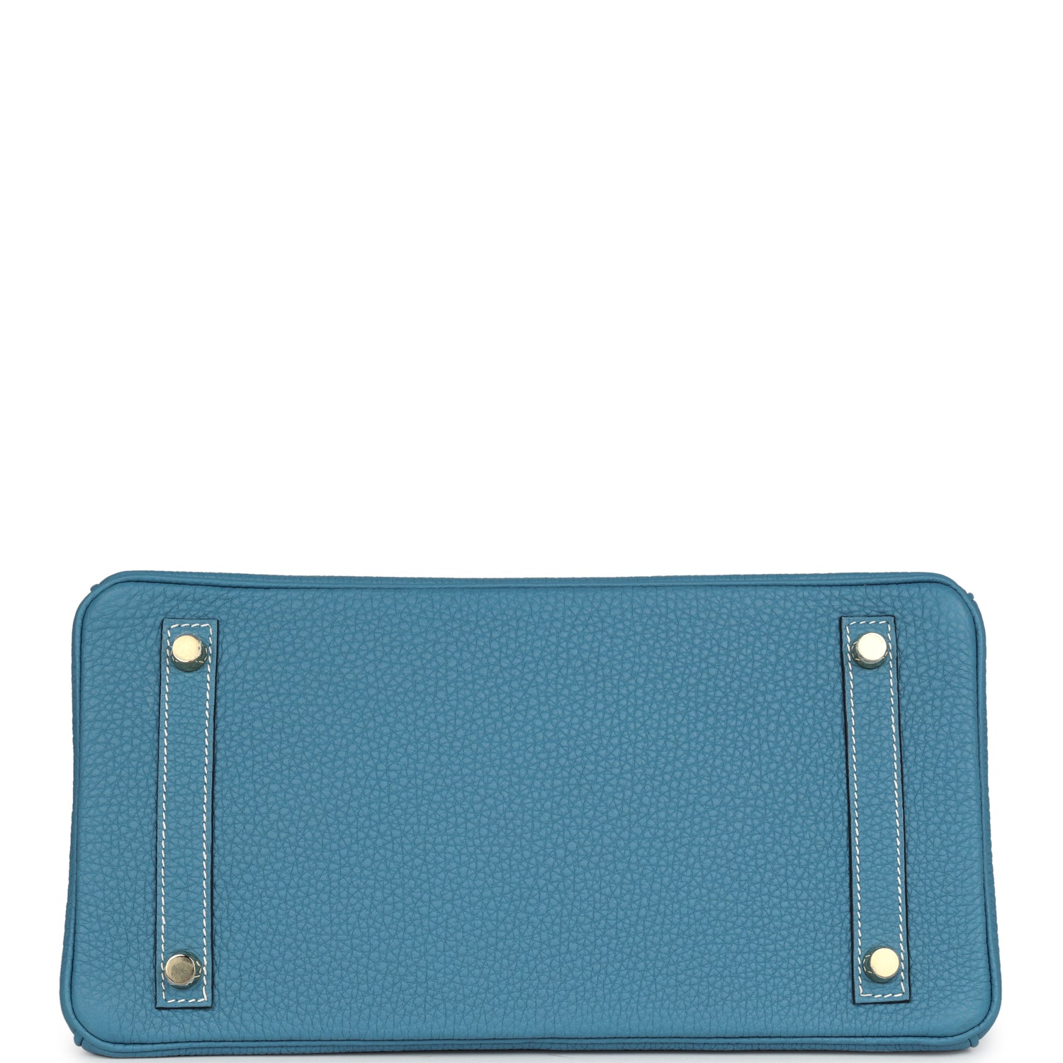Hermes Birkin 30 Blue Jean Togo Gold Hardware
