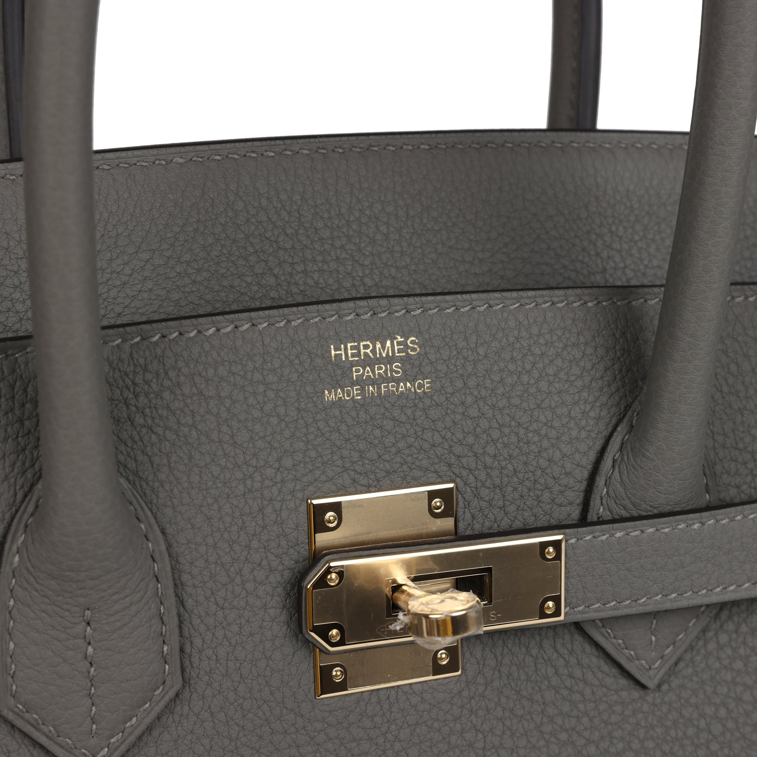 Hermes Birkin 35 Gris Meyer Togo Permabrass Hardware