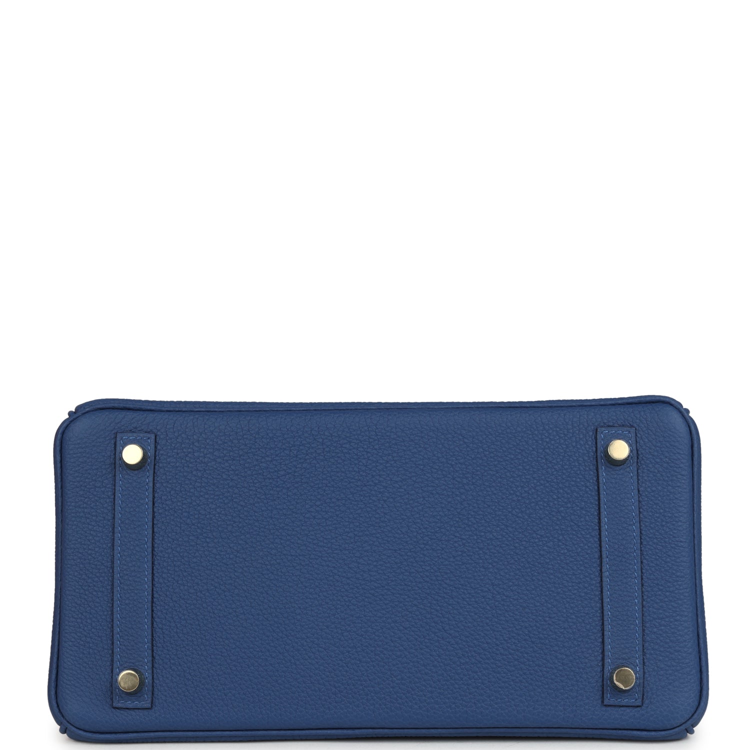 Hermes Birkin 30 Bleu Tie Togo Permabrass Hardware