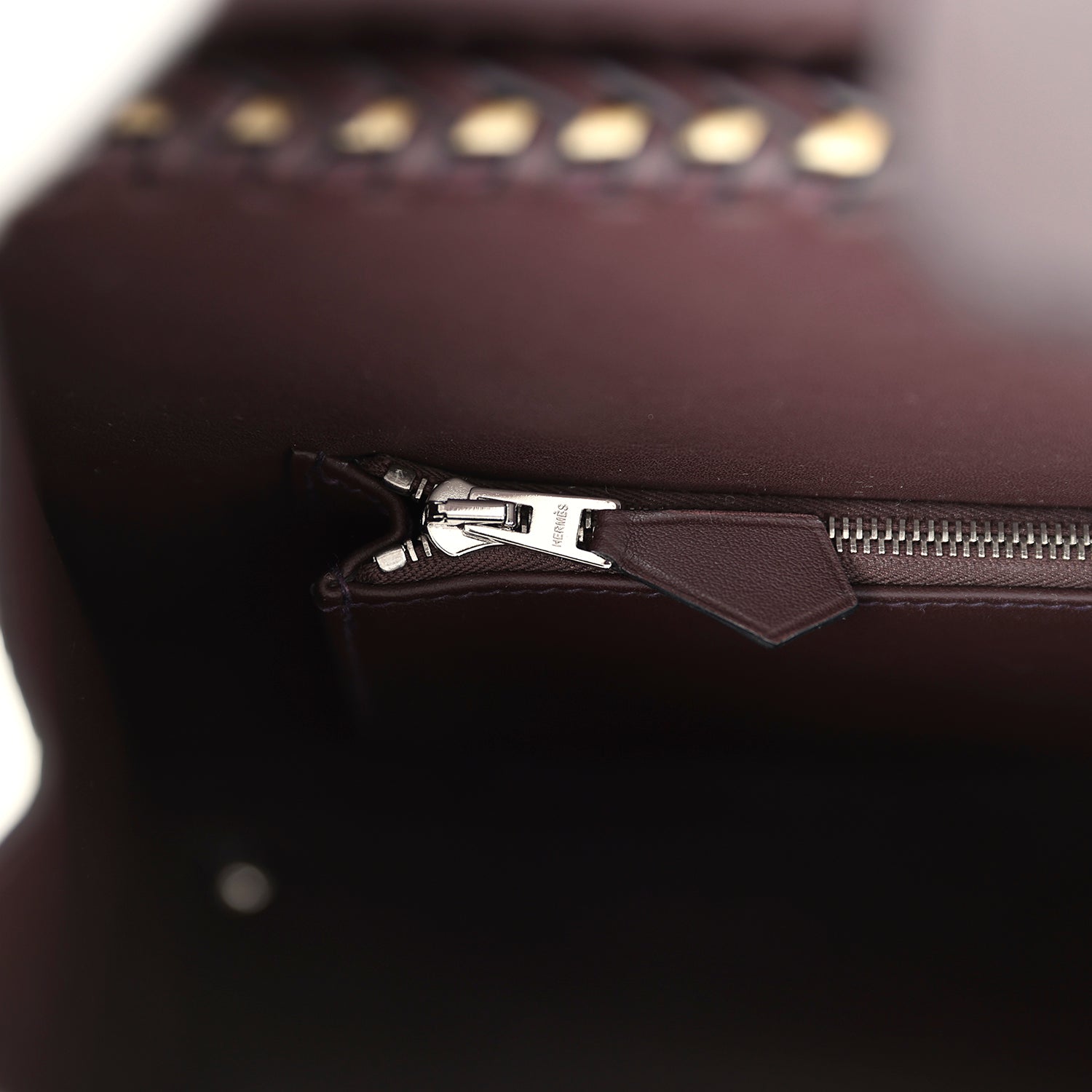 Hermes Picnic Birkin 25 Rouge Sellier Swift Palladium Hardware